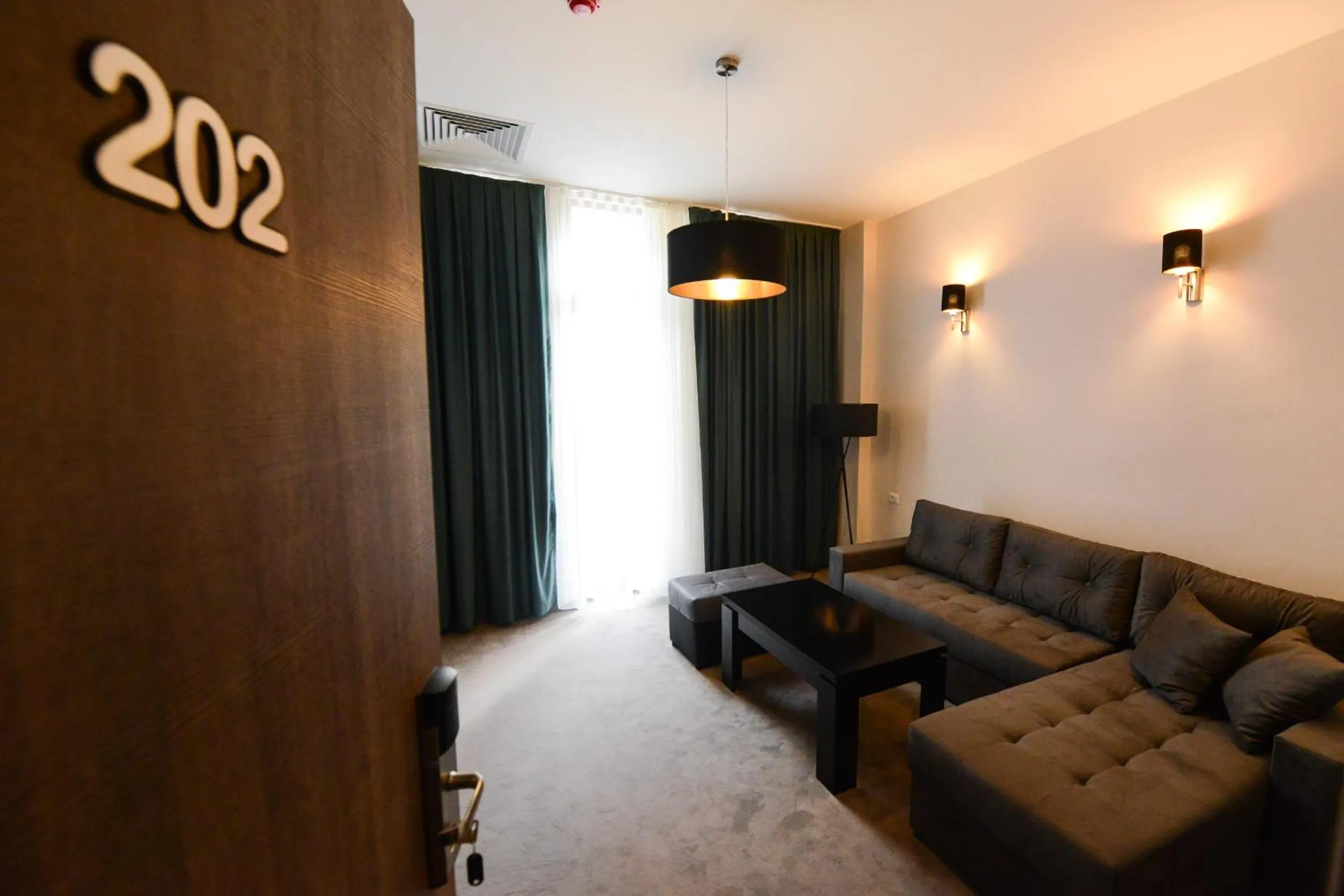 Living room in Hotel Cara 28