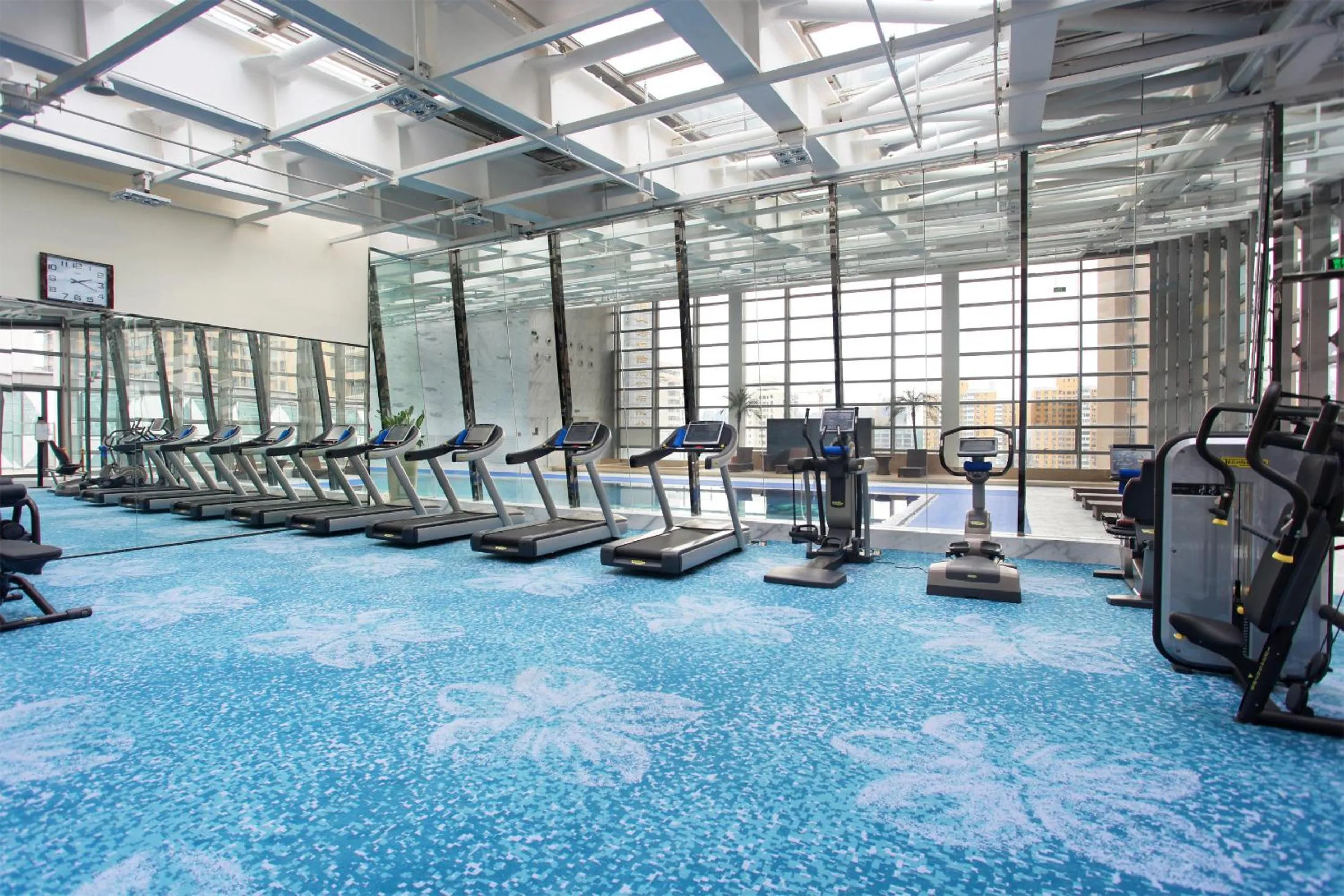 Fitness centre/facilities in Crowne Plaza Beijing Chaoyang U-Town by IHG