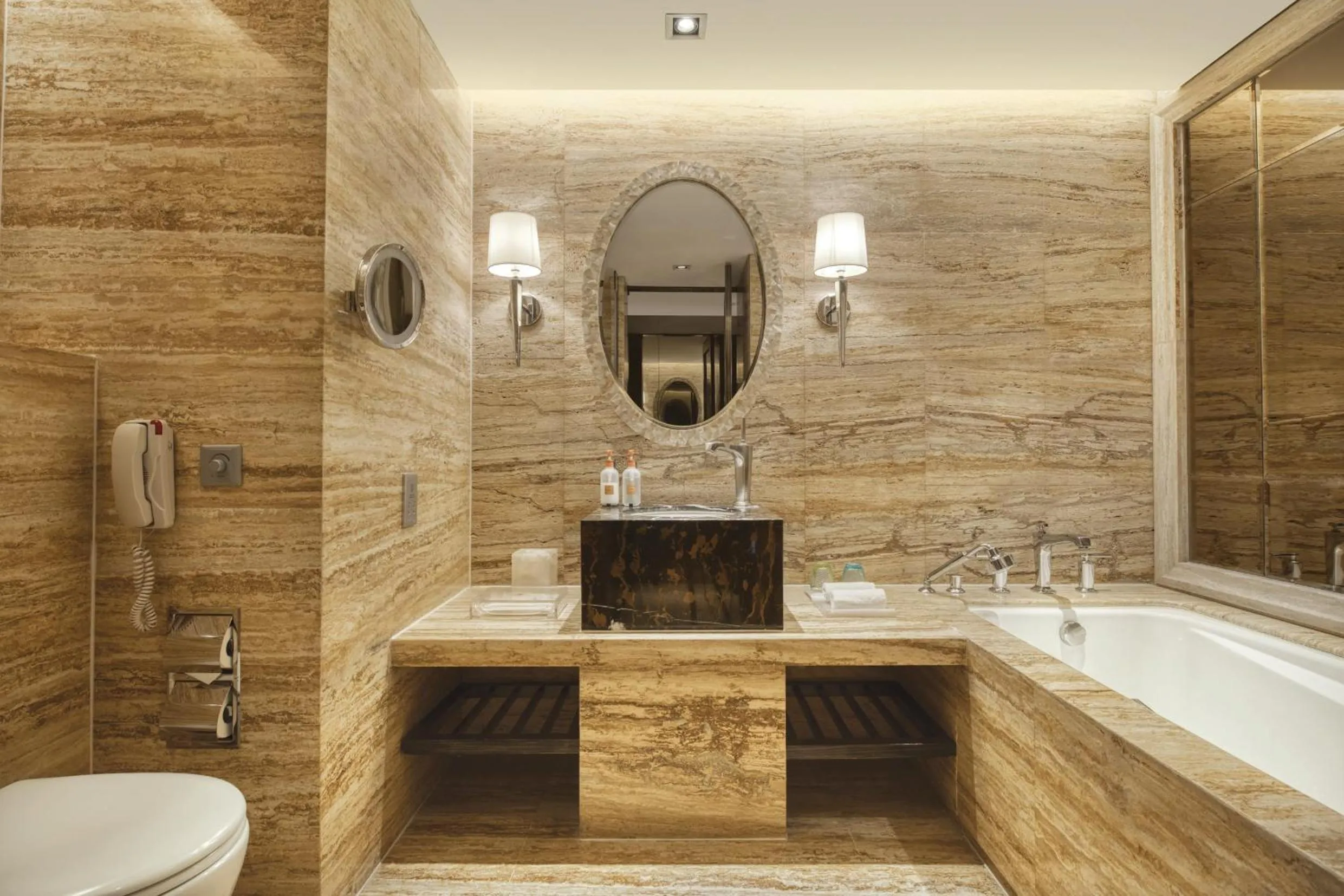 Bathroom in Crowne Plaza Beijing Chaoyang U-Town by IHG