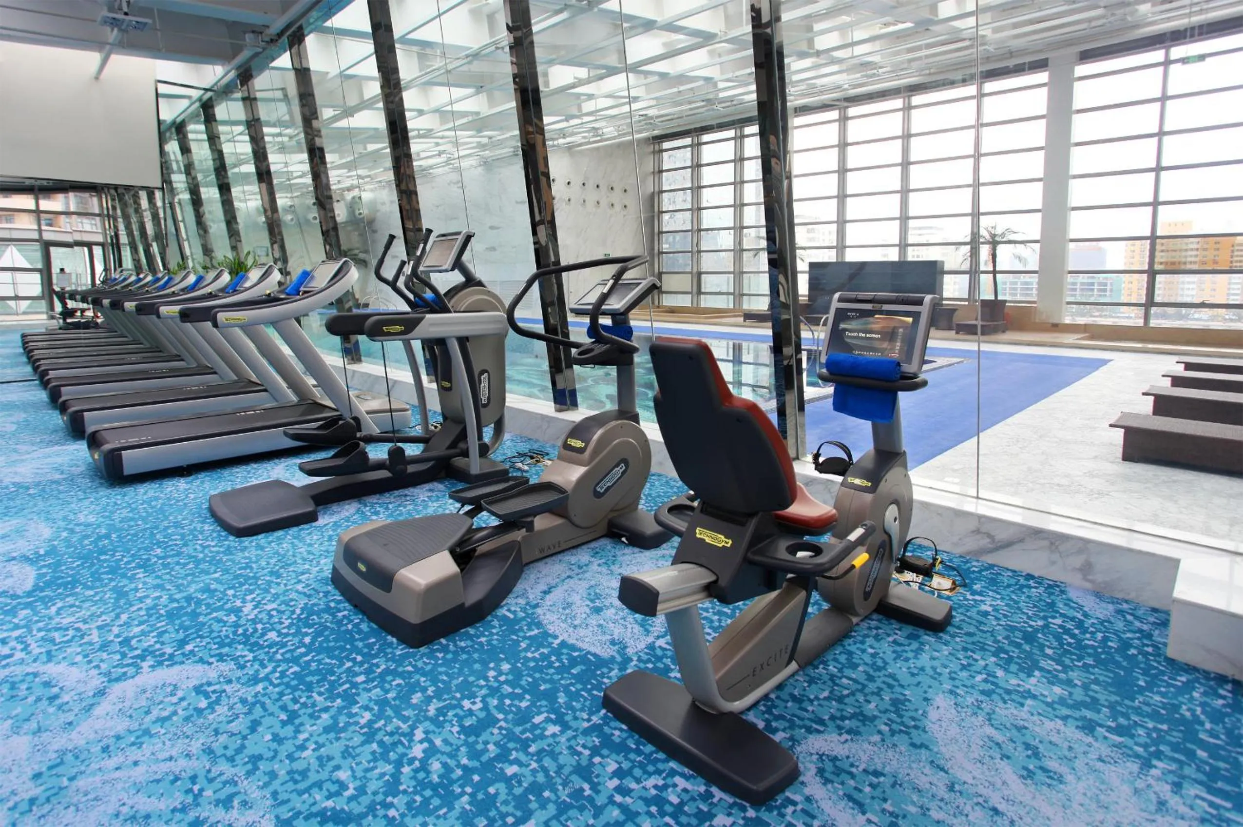 Fitness centre/facilities in Crowne Plaza Beijing Chaoyang U-Town by IHG