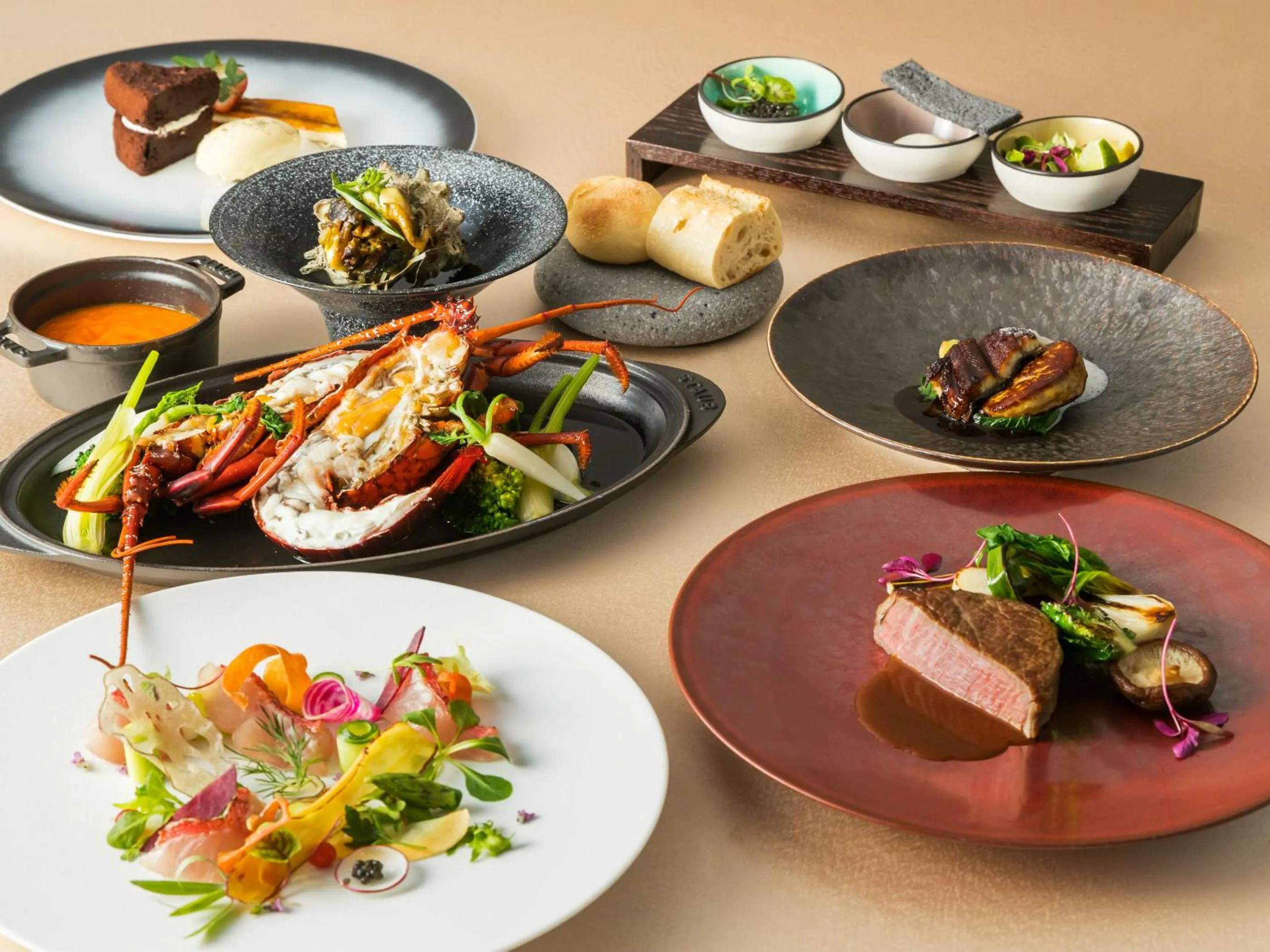 Dinner in NIPPONIA Sawara Merchant Town Hotel