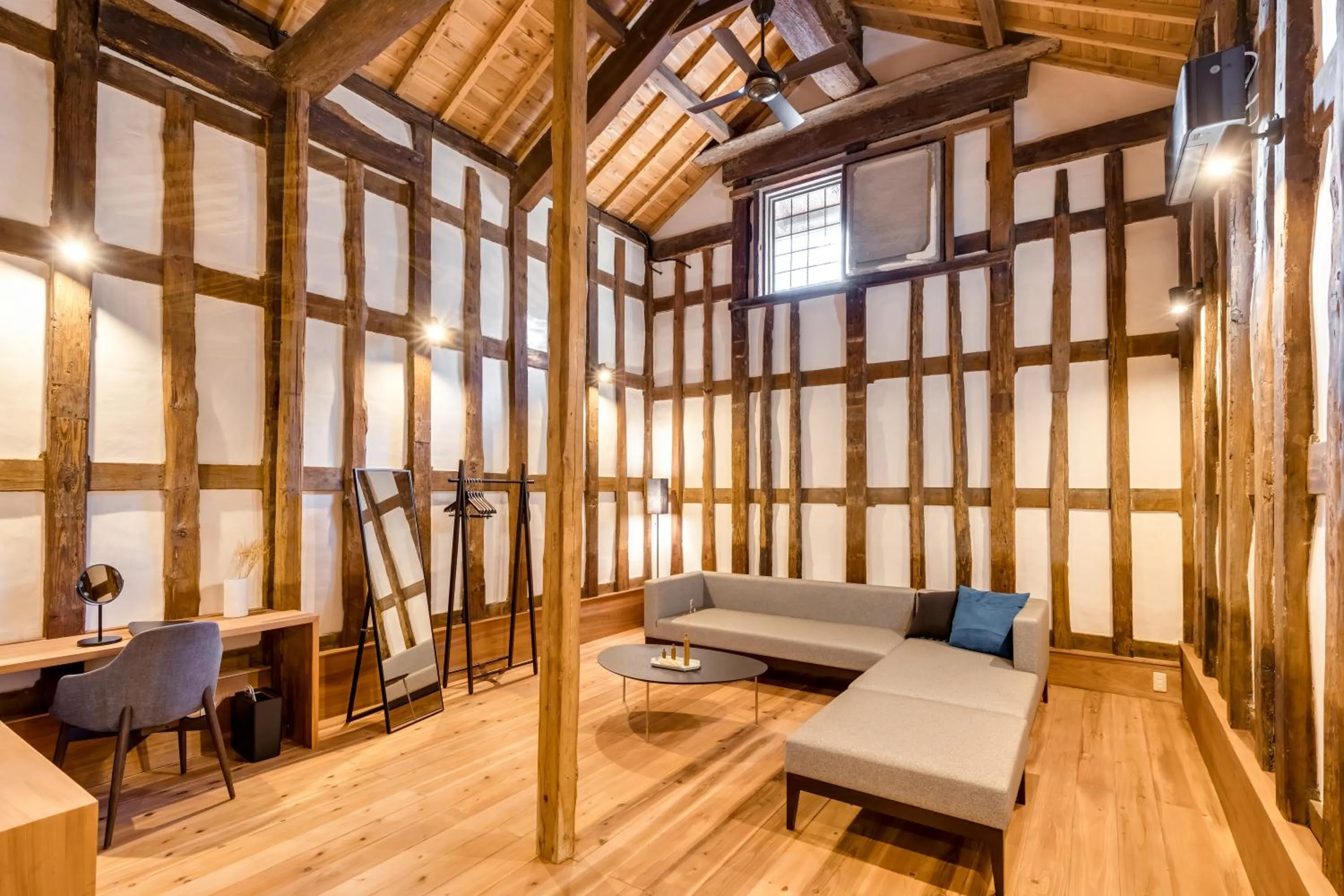 Living room in NIPPONIA Sawara Merchant Town Hotel