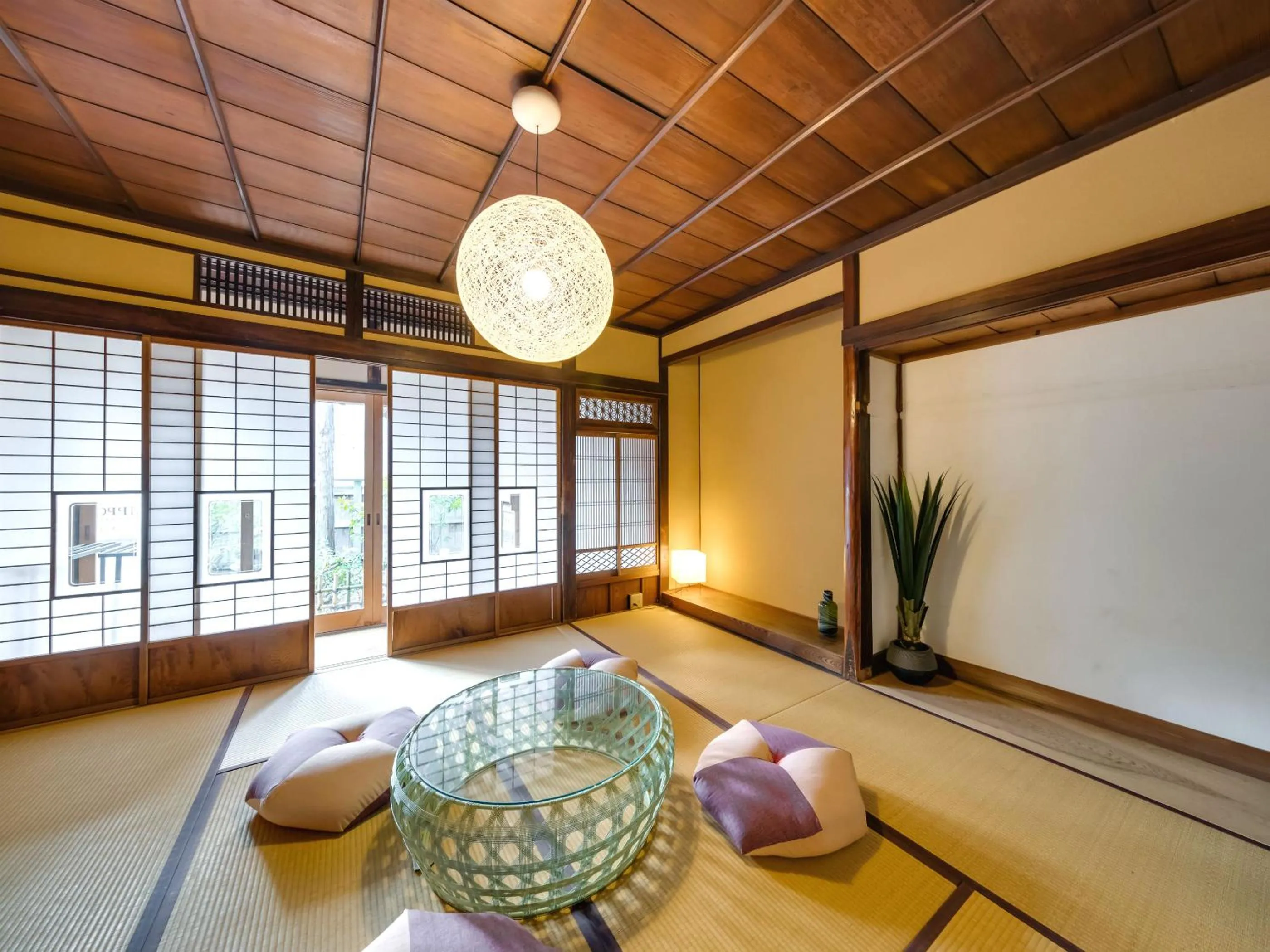 Living room in NIPPONIA Sawara Merchant Town Hotel