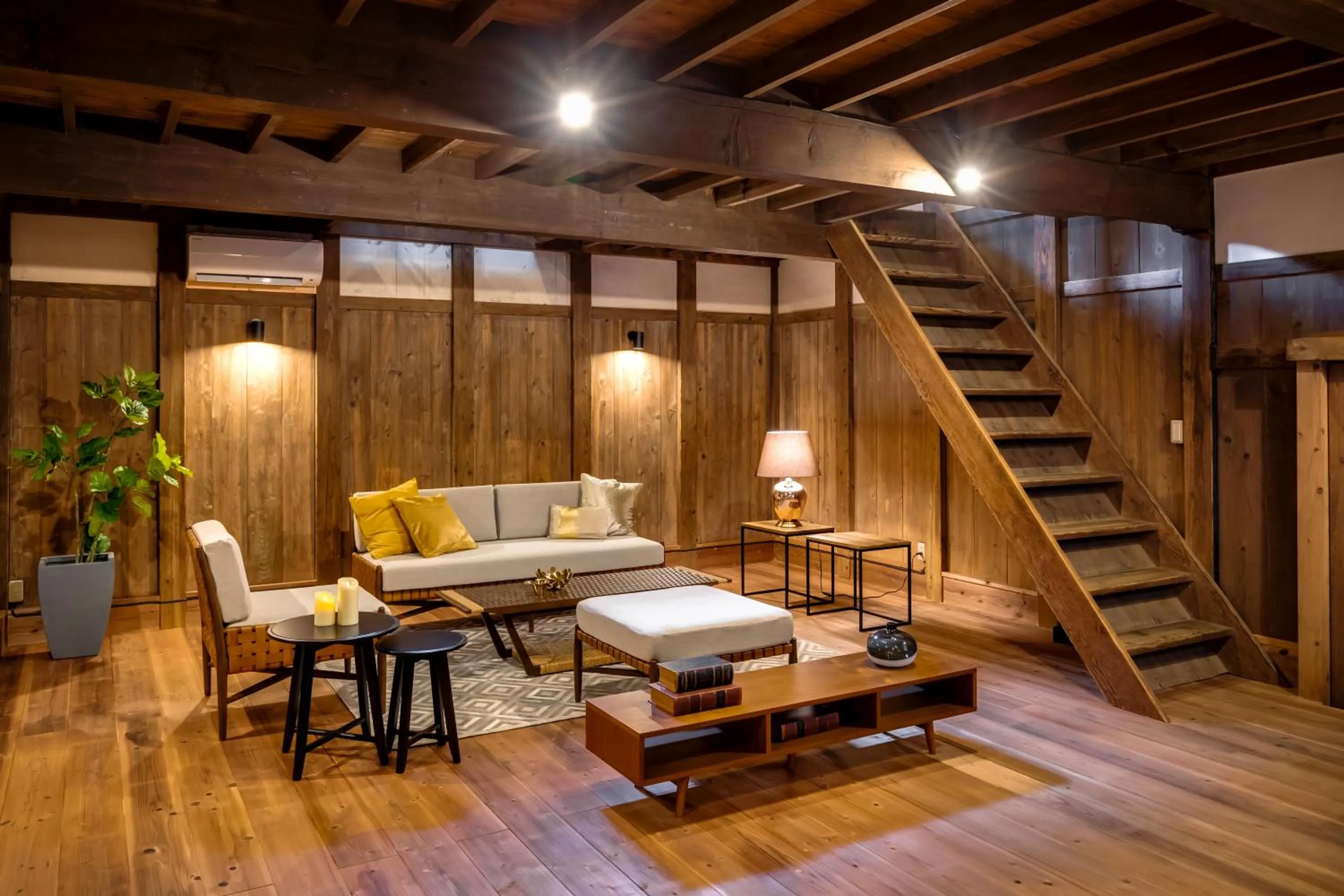 Living room in NIPPONIA Sawara Merchant Town Hotel