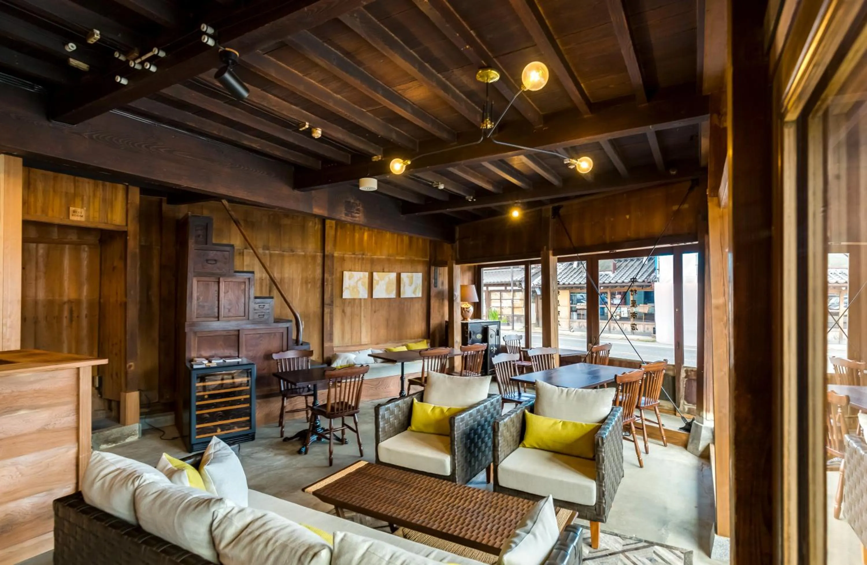 Restaurant/places to eat in NIPPONIA Sawara Merchant Town Hotel