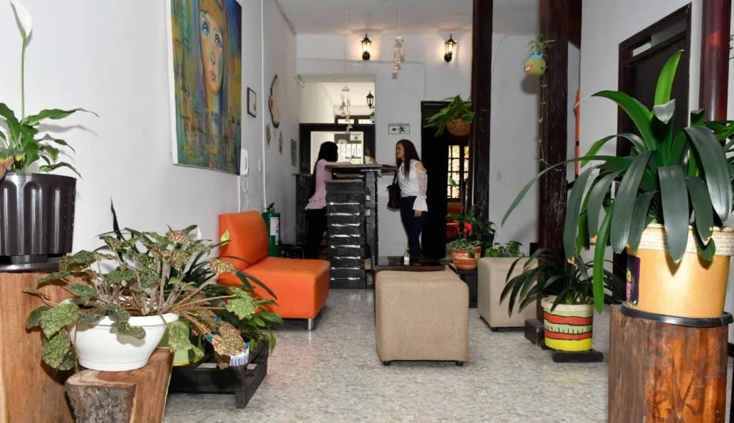 Lobby or reception, Lobby/Reception in Hotel Aroma del Bosque Posada Cafe