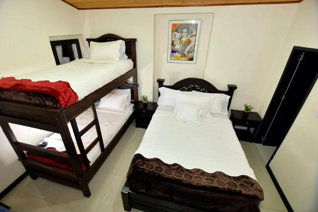 Photo of the whole room, Bed in Hotel Aroma del Bosque Posada Cafe