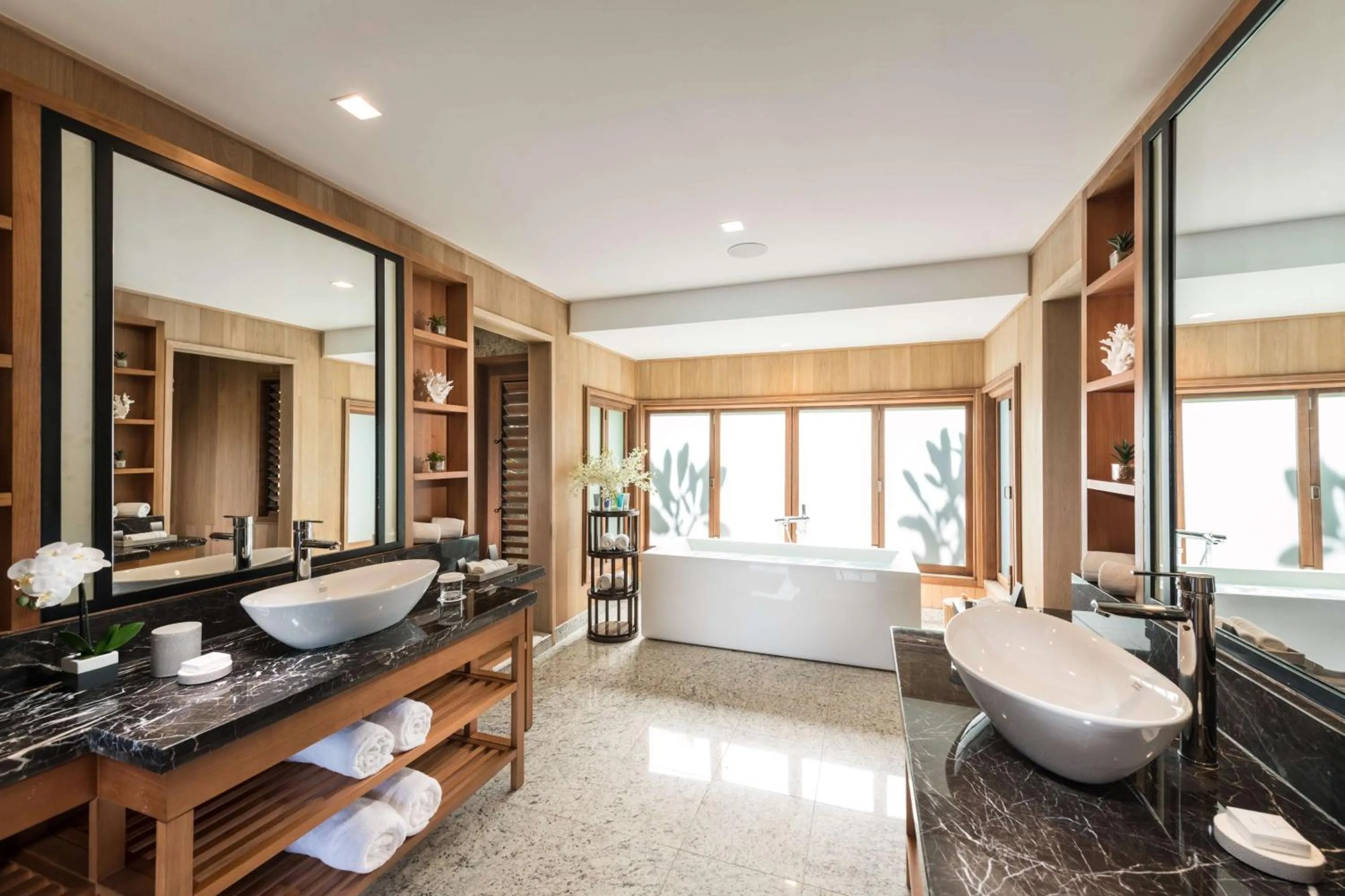 Bathroom in Conrad Bora Bora Nui