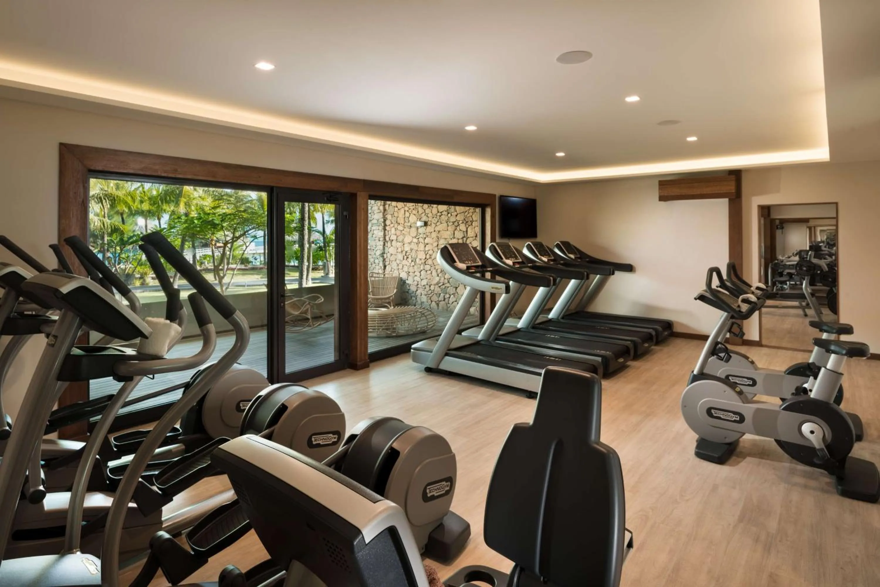 Fitness centre/facilities in Conrad Bora Bora Nui