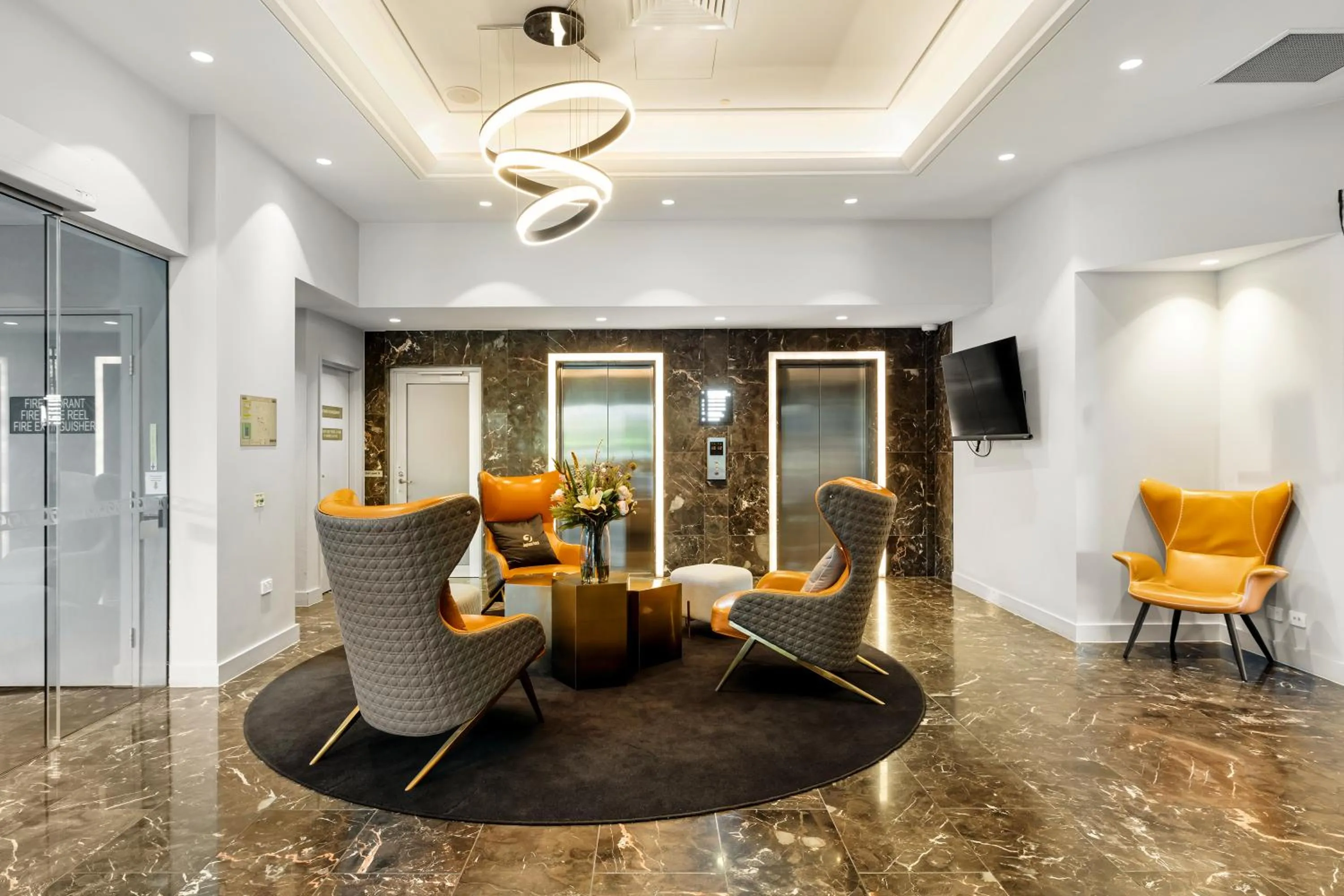 Lobby or reception in Jephson Hotel & Apartments
