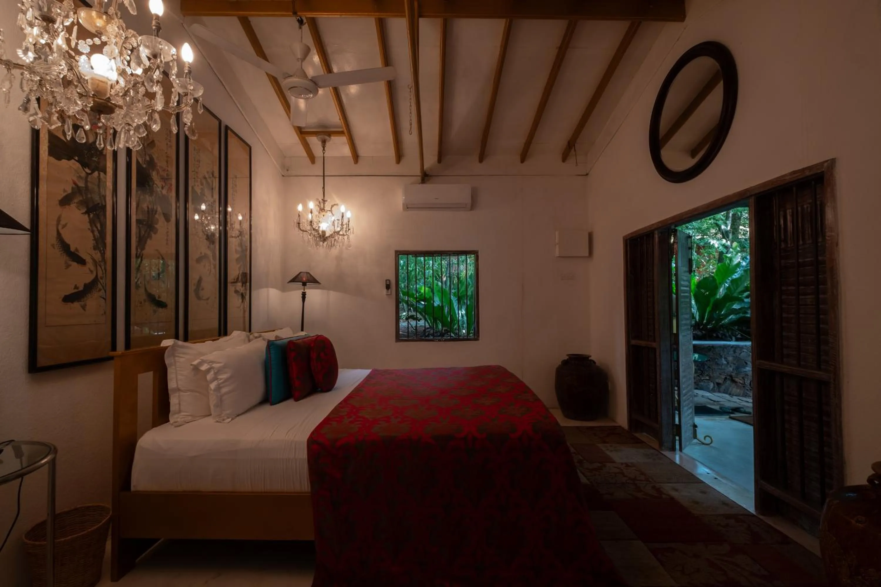 Bed in Casa Heliconia
