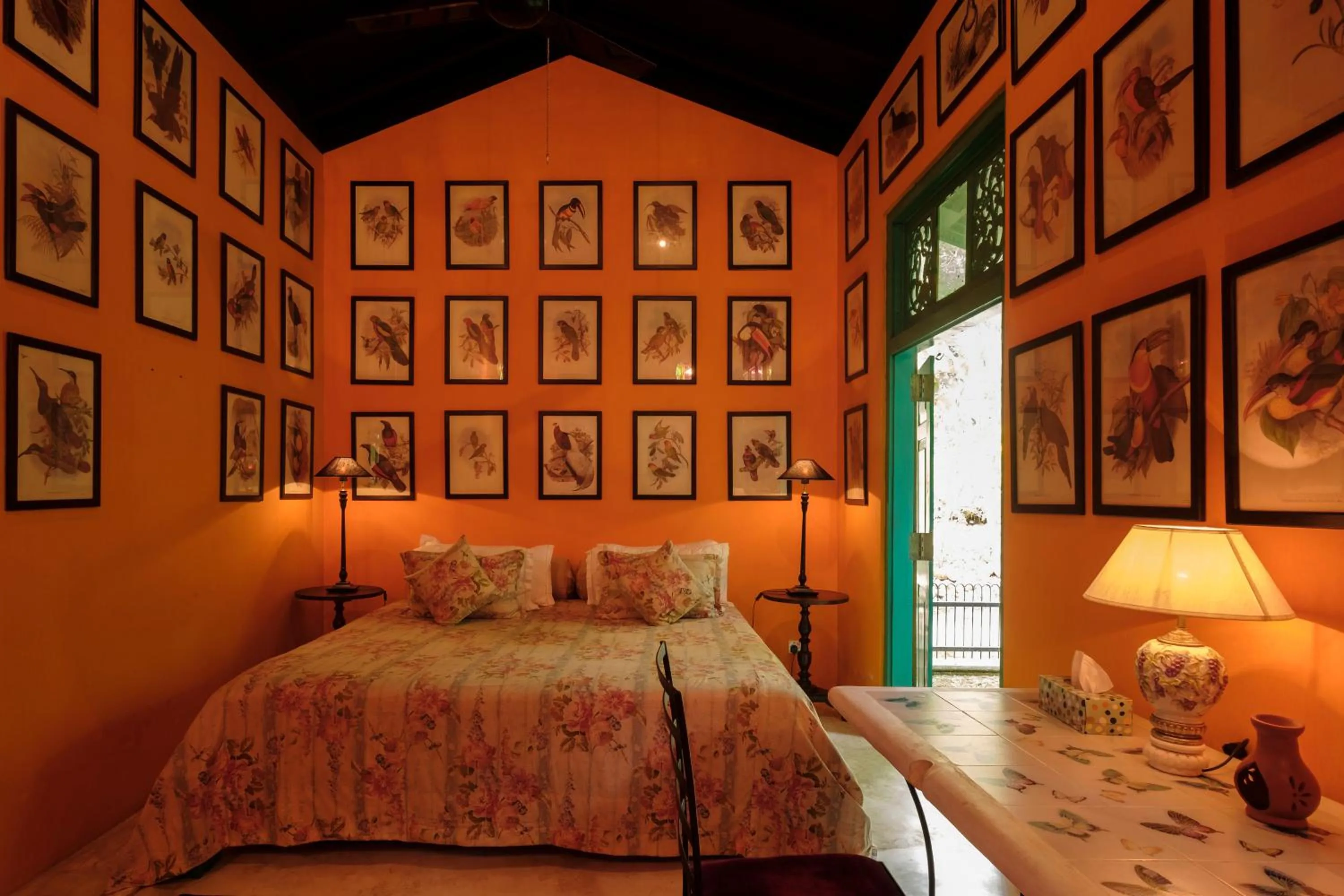 Bed in Casa Heliconia