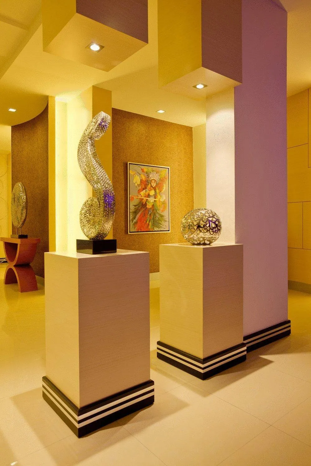 Decorative detail in Jinhold Apartment Hotel