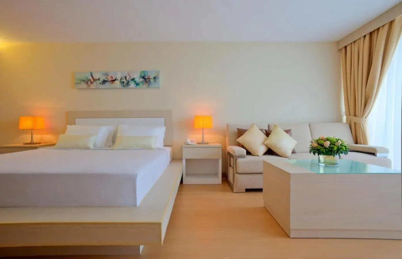 Bedroom, Bed in Blanco Apartment Hotel