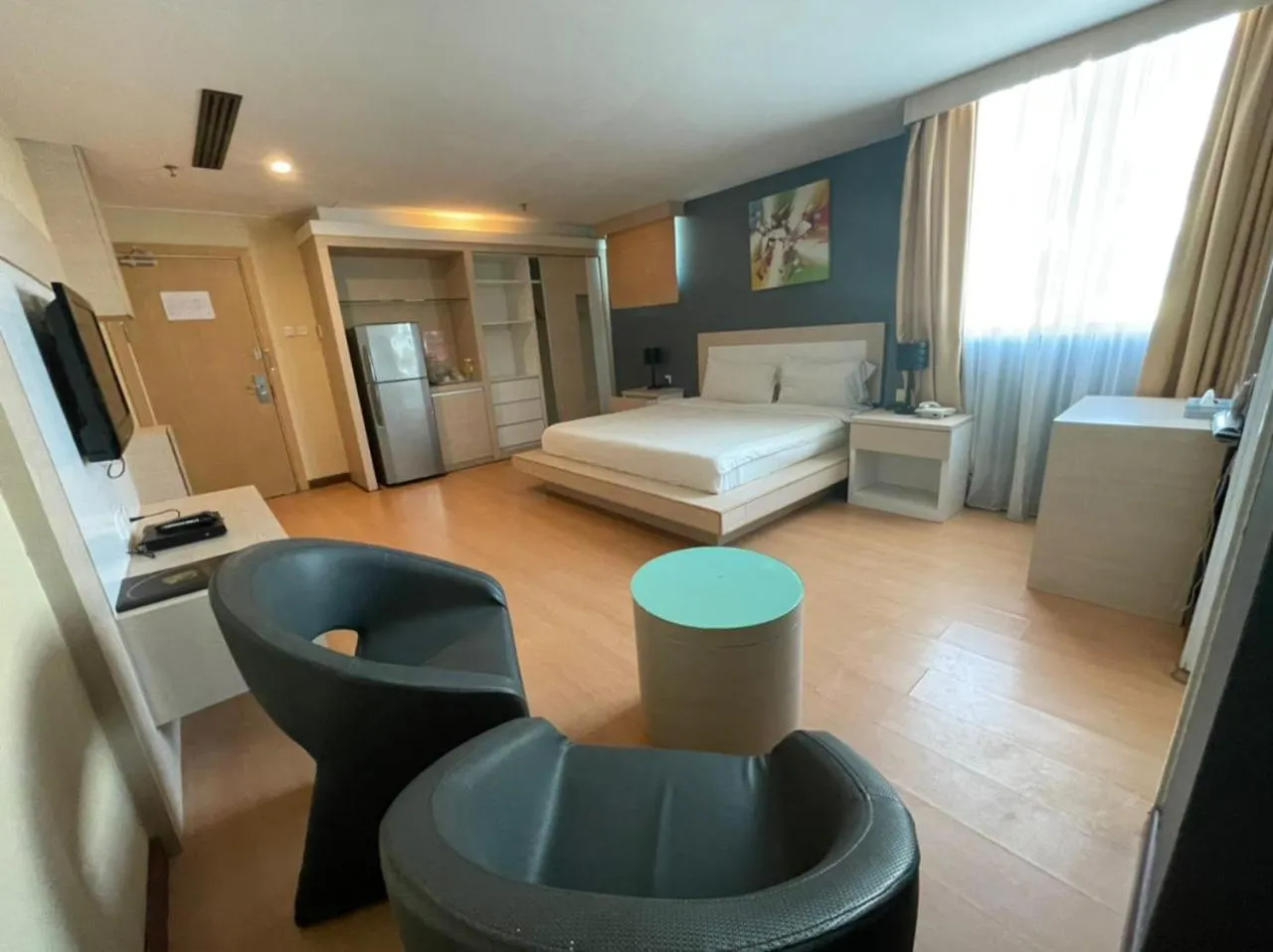 Bed in Jinhold Apartment Hotel