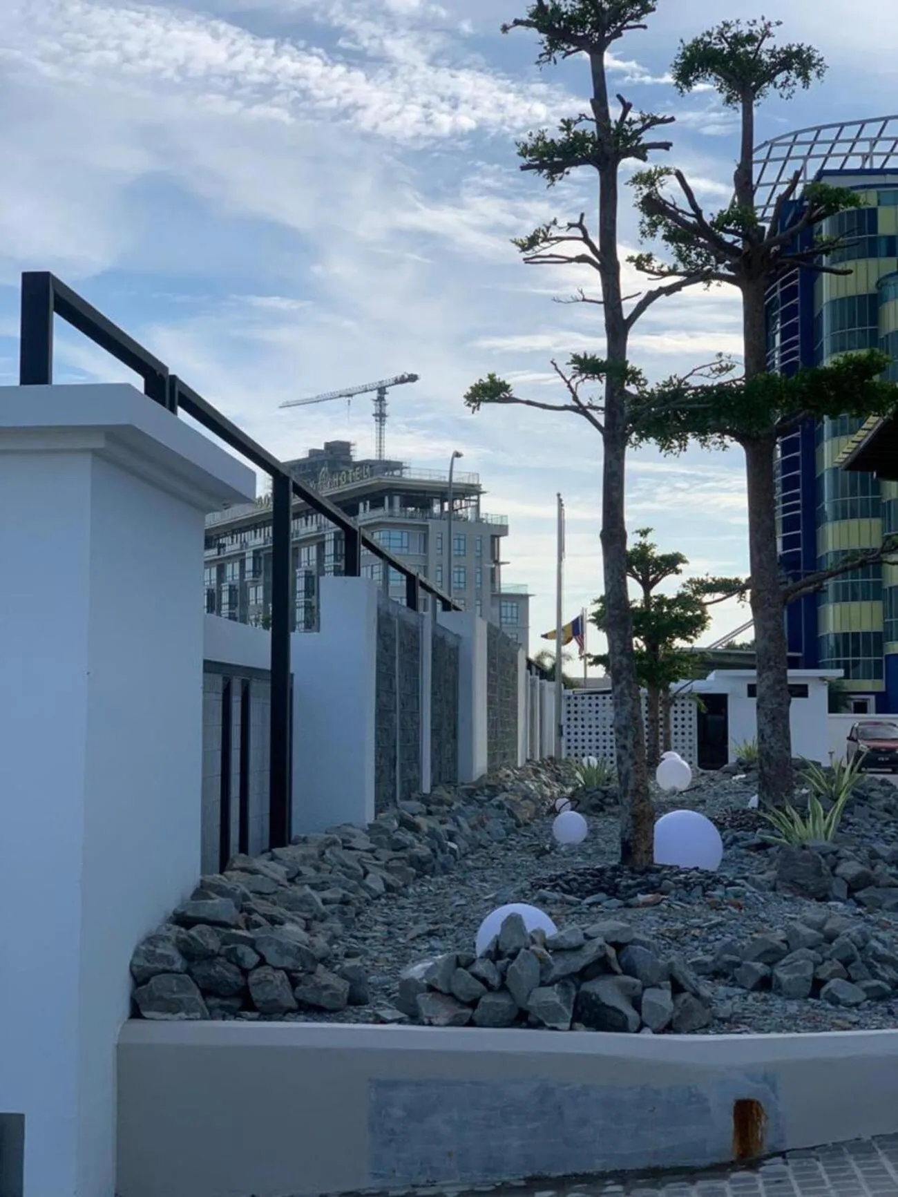Garden view in Blanco Apartment Hotel