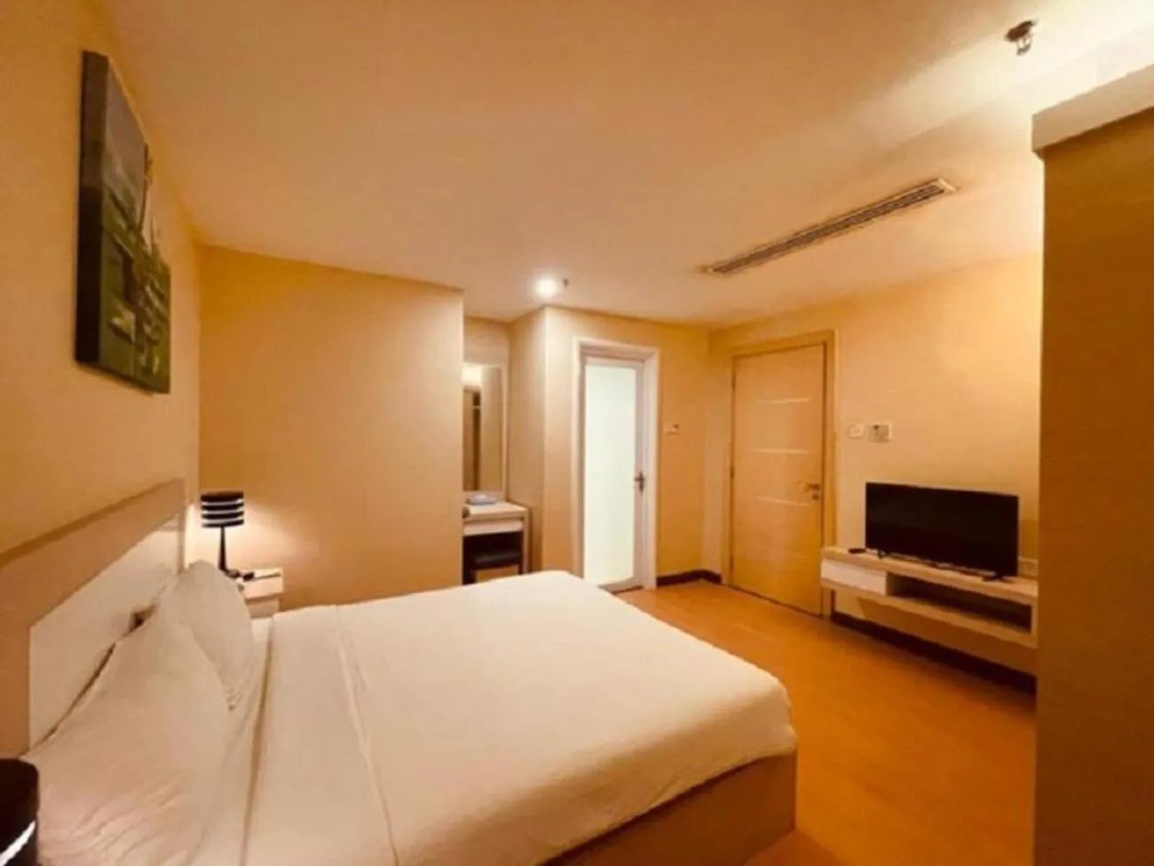 Bedroom, Bed in Blanco Apartment Hotel