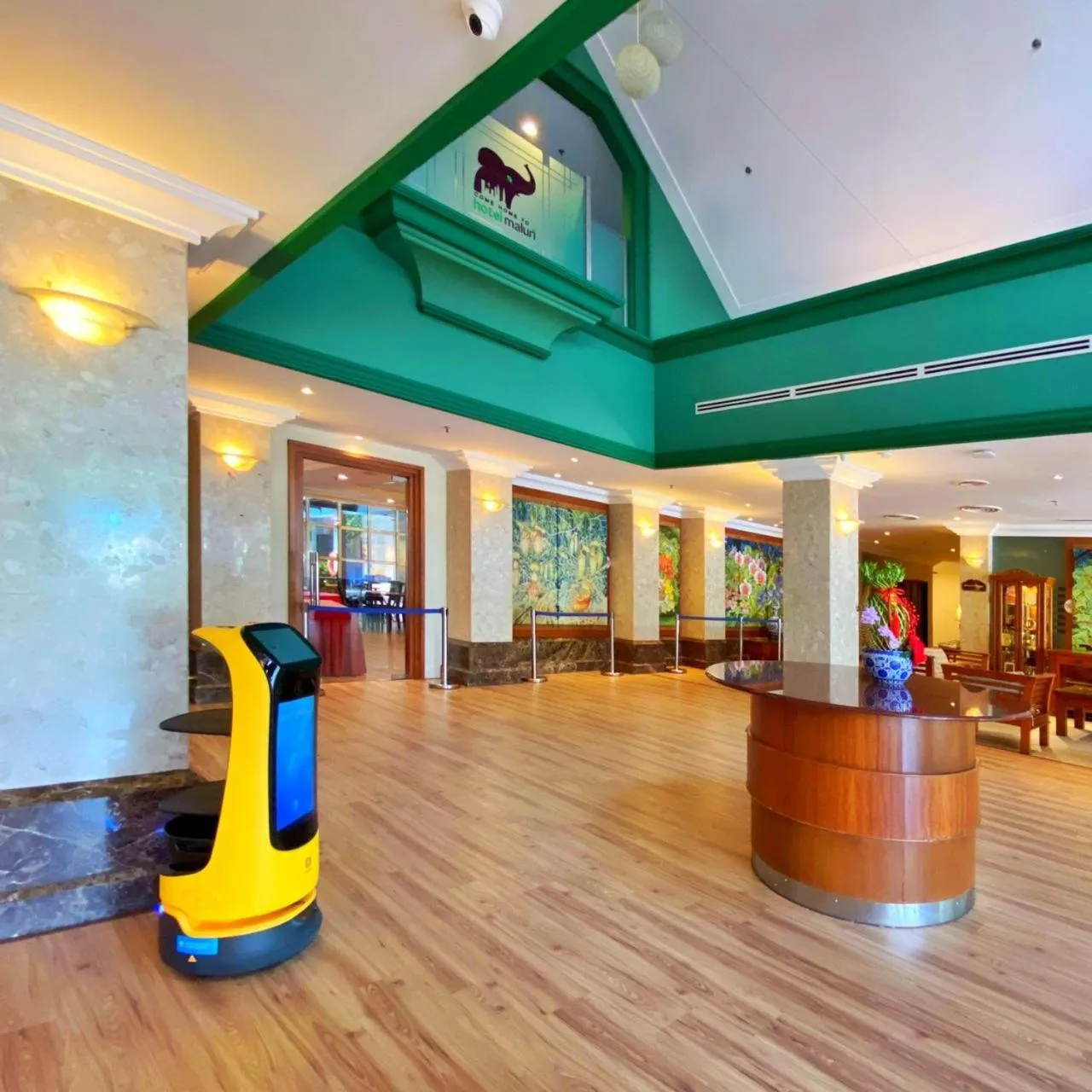 Lobby or reception in Hotel Maluri