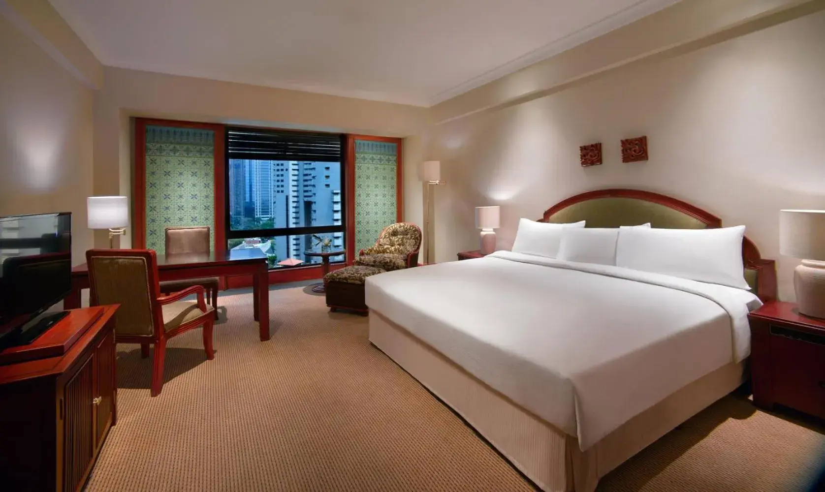 Deluxe Double or Twin Room in The Sultan Hotel & Residence Jakarta Deluxe Double or Twin Room in The Sultan Hotel & Residence Jakarta