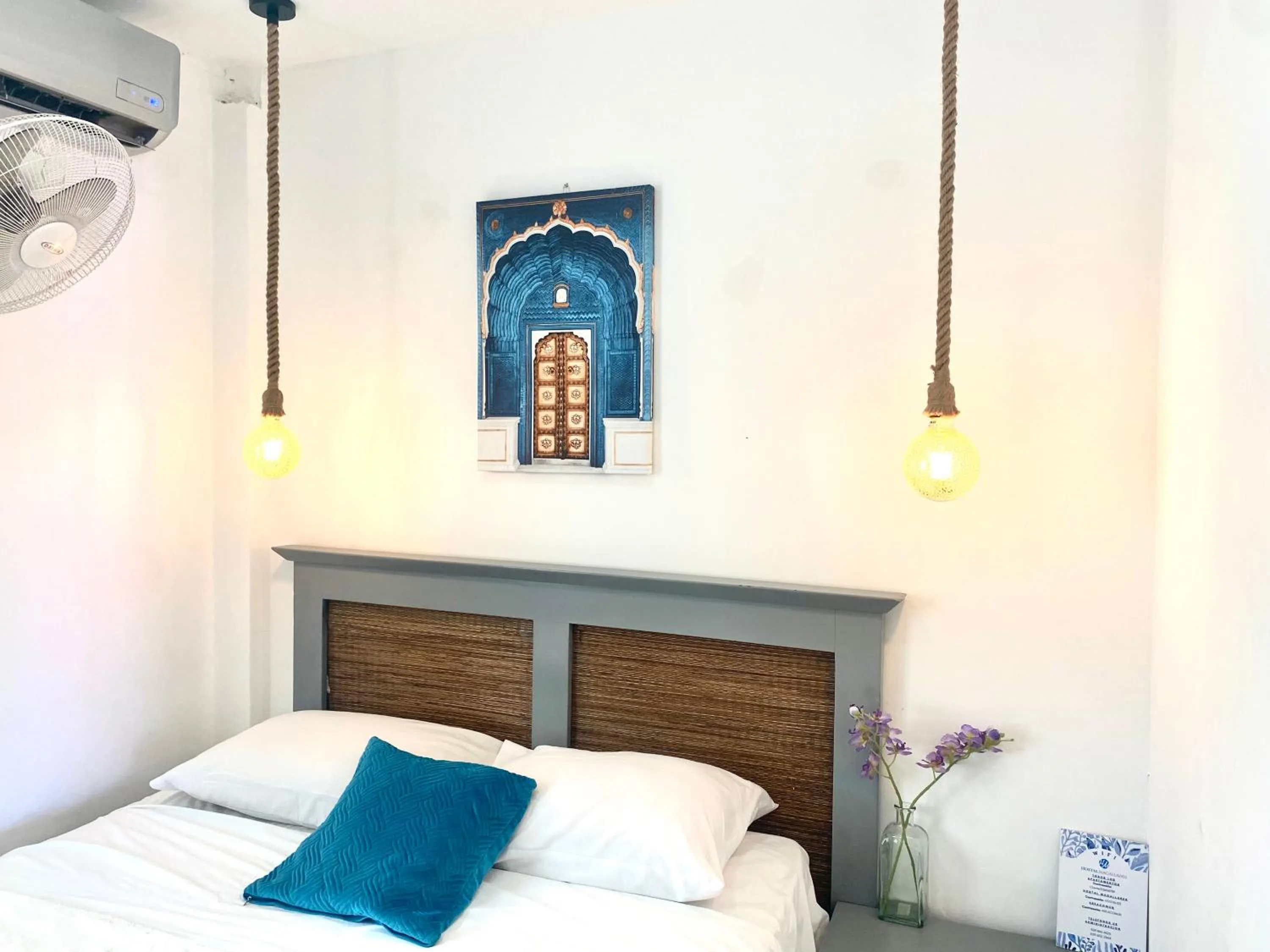 Bed in Apartamentos Magallanes Romana