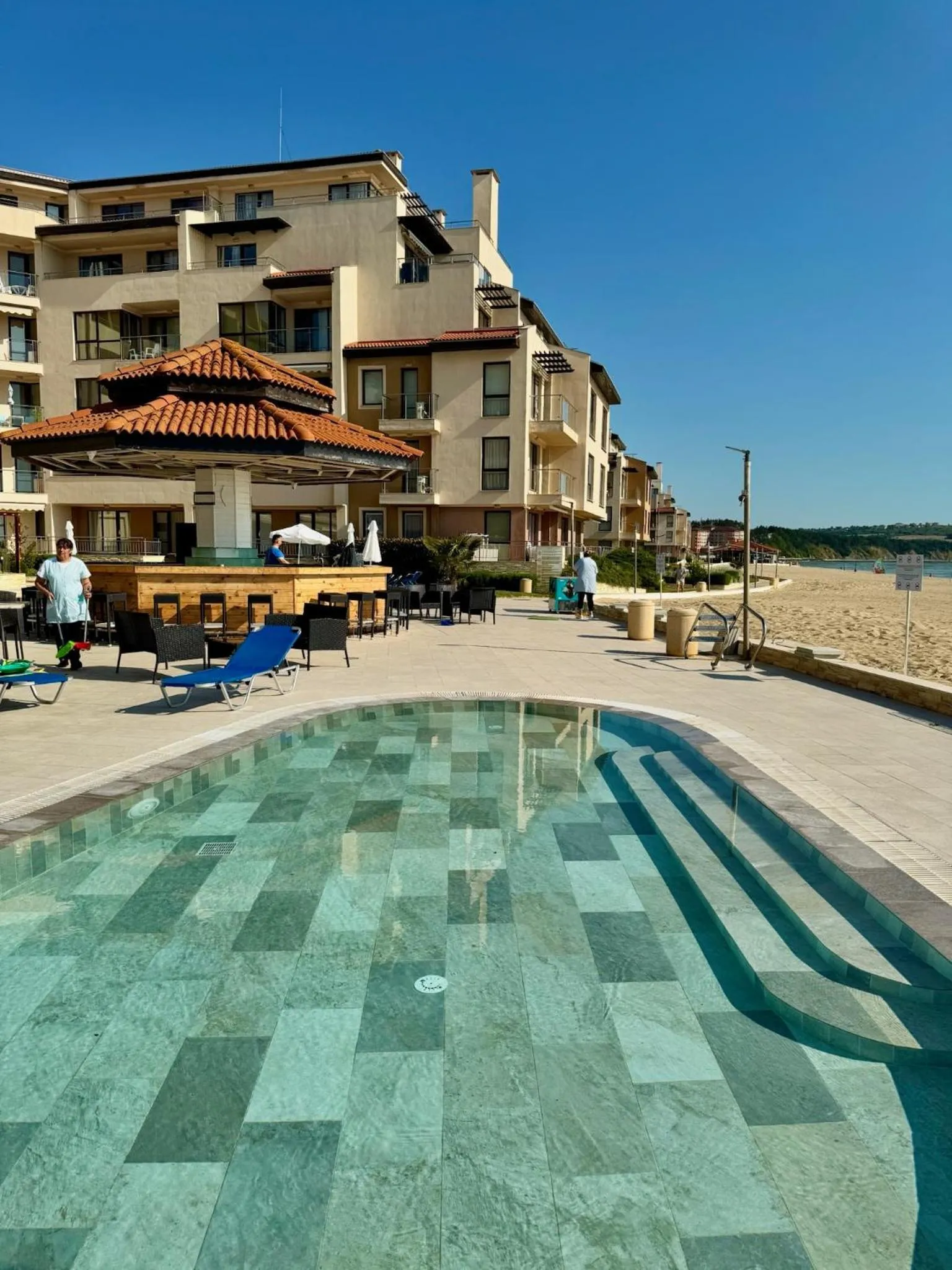 Property building in Obzor Beach Resort