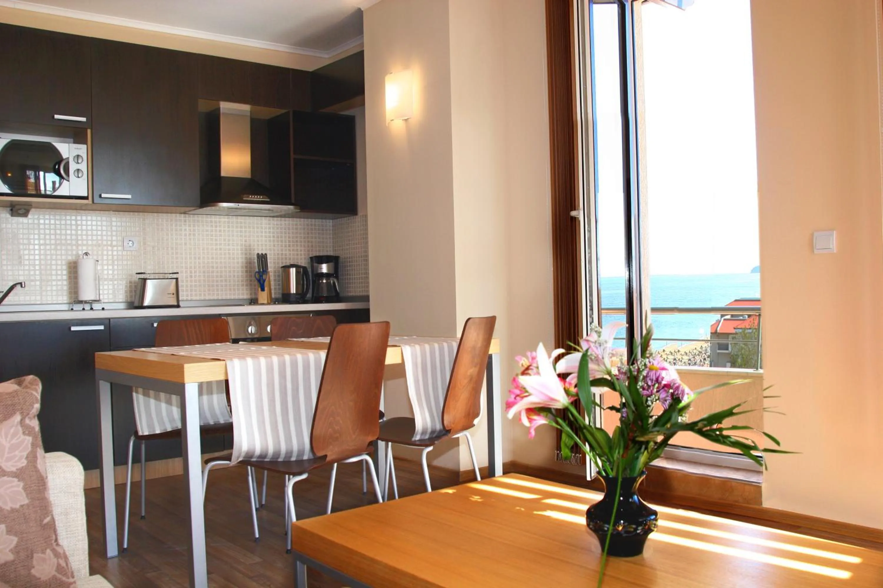 Kitchen or kitchenette in Obzor Beach Resort