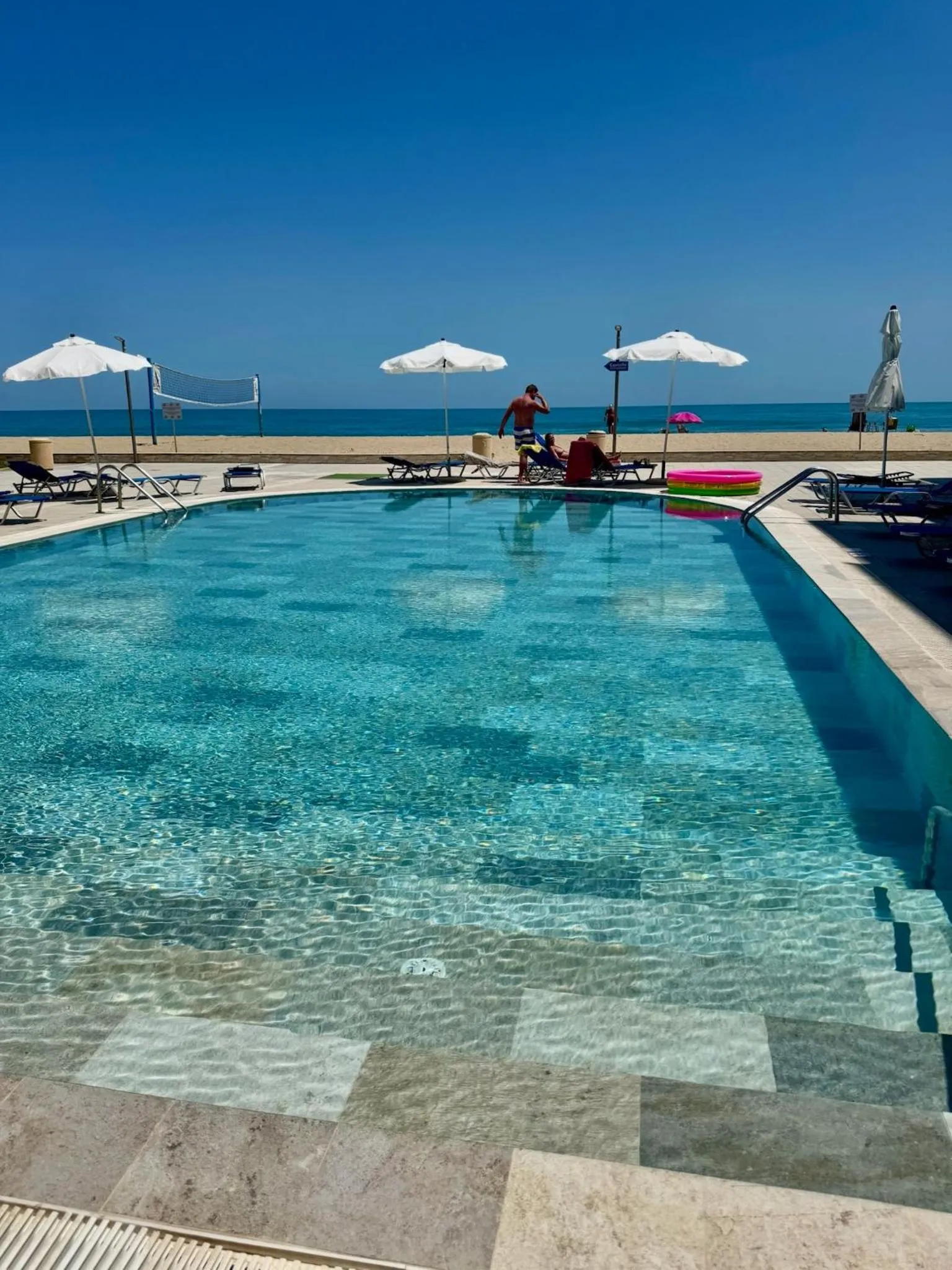 Pool view in Obzor Beach Resort