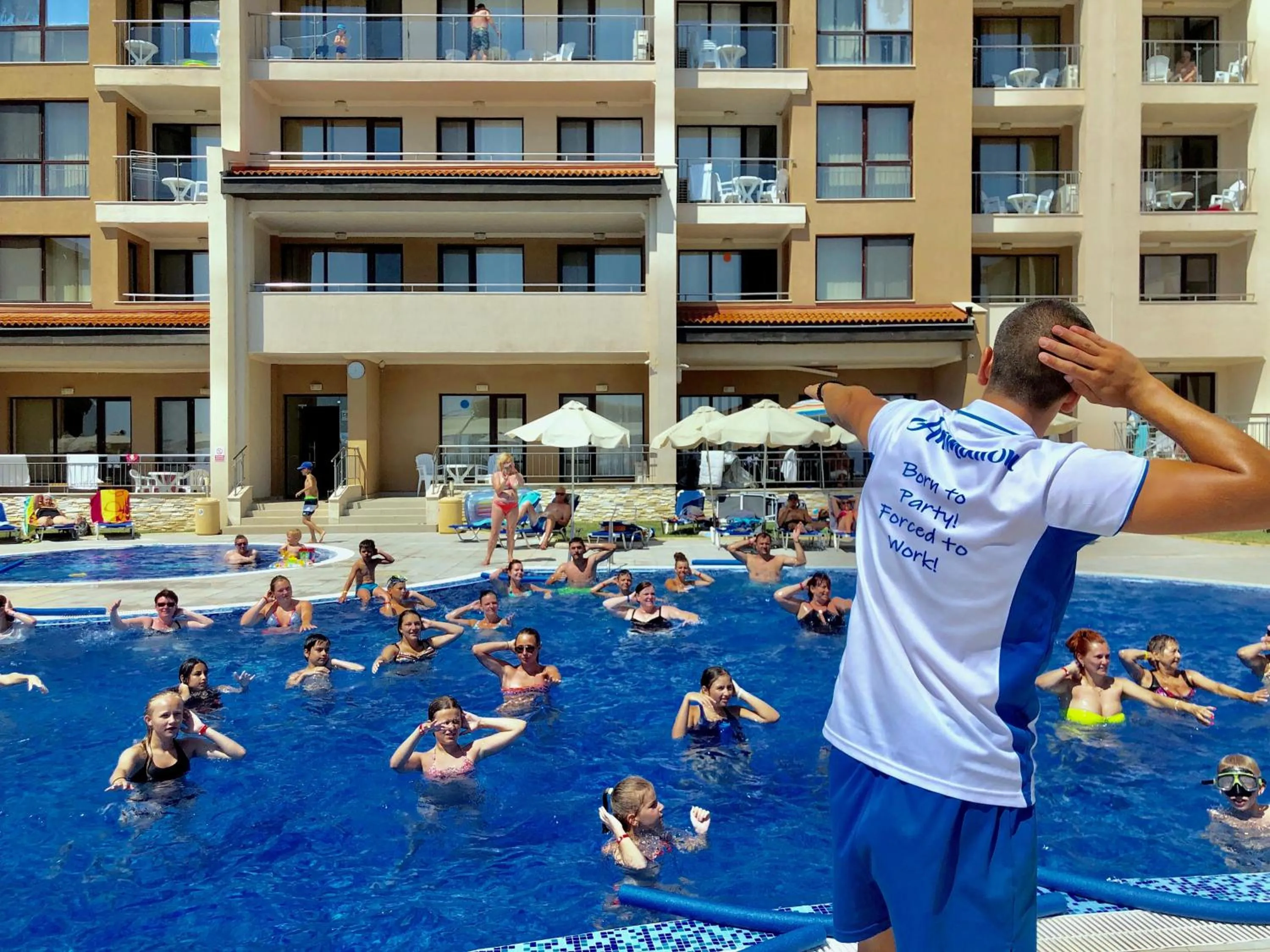 People in Obzor Beach Resort