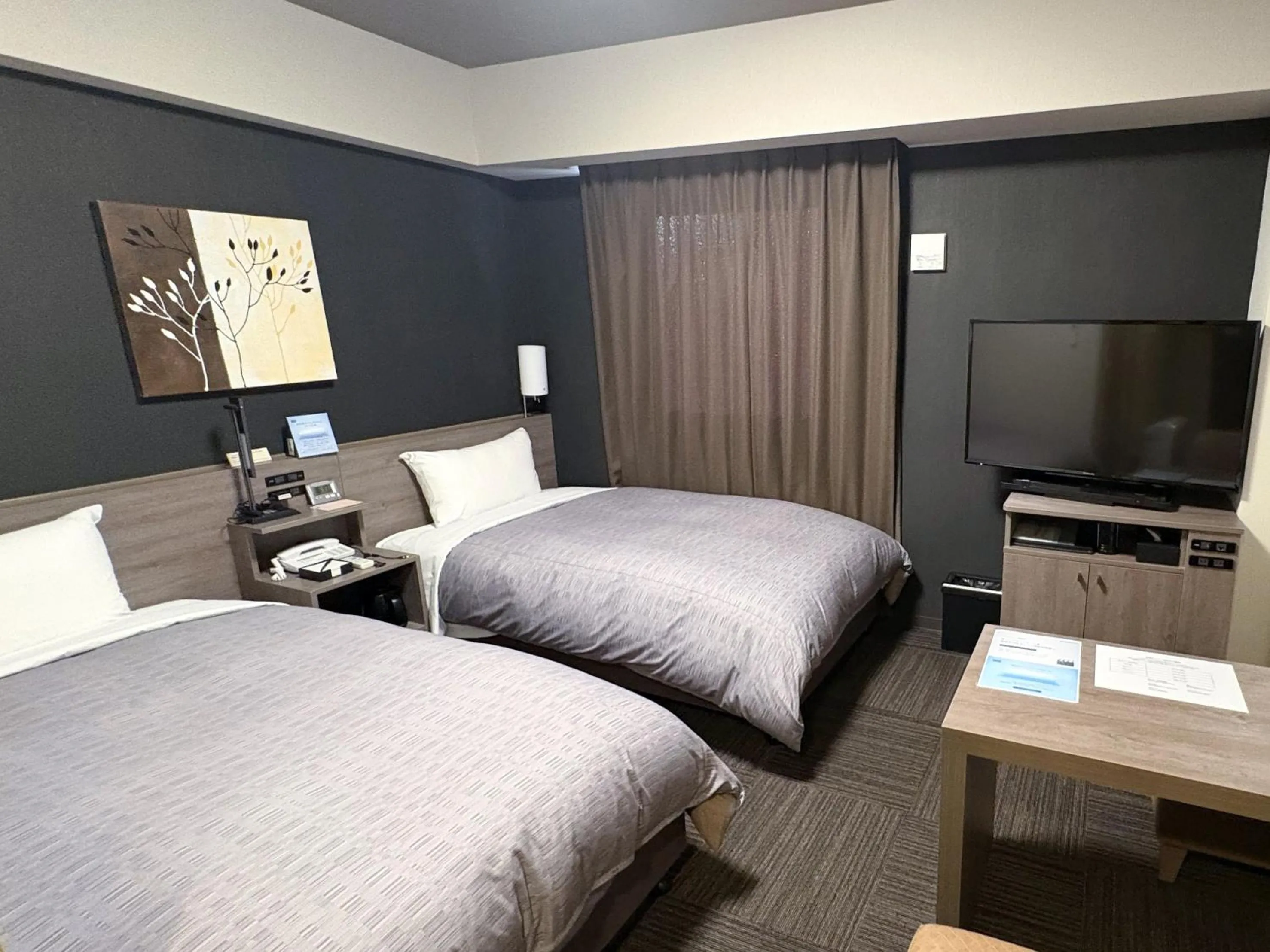Comfort Twin Room - single occupancy - Non-Smoking in Hotel Route-inn Utsunomiya Yuinomori -Lightline Yuinomori Nishi Ekimae-