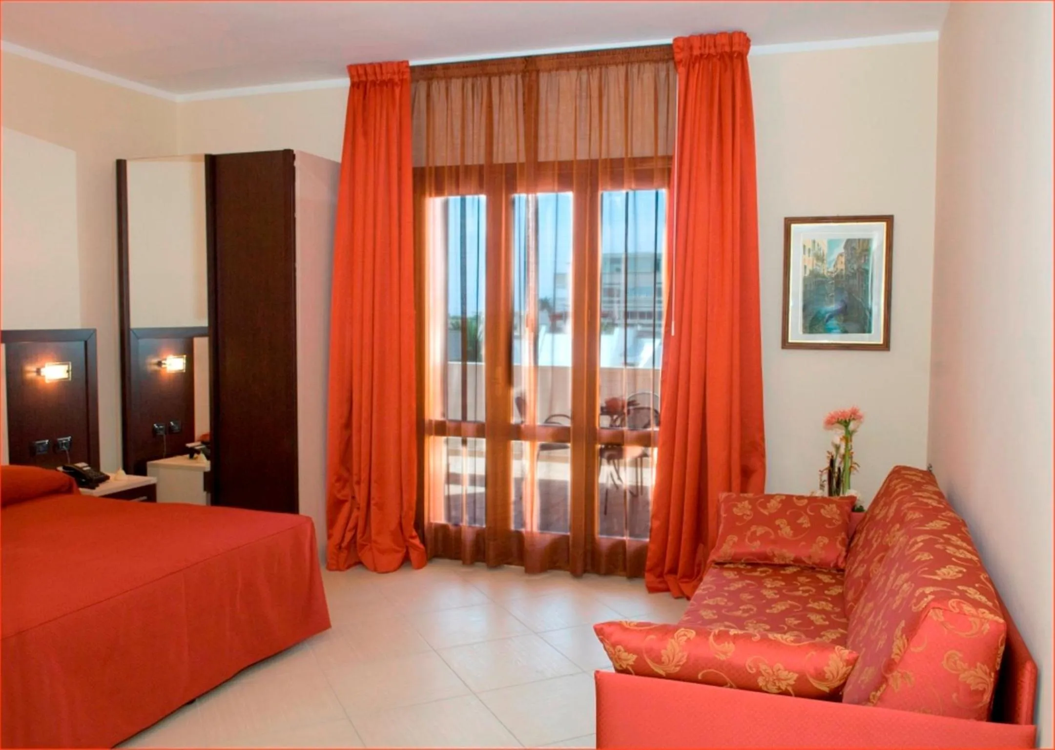 Bedroom in Hotel Risberg