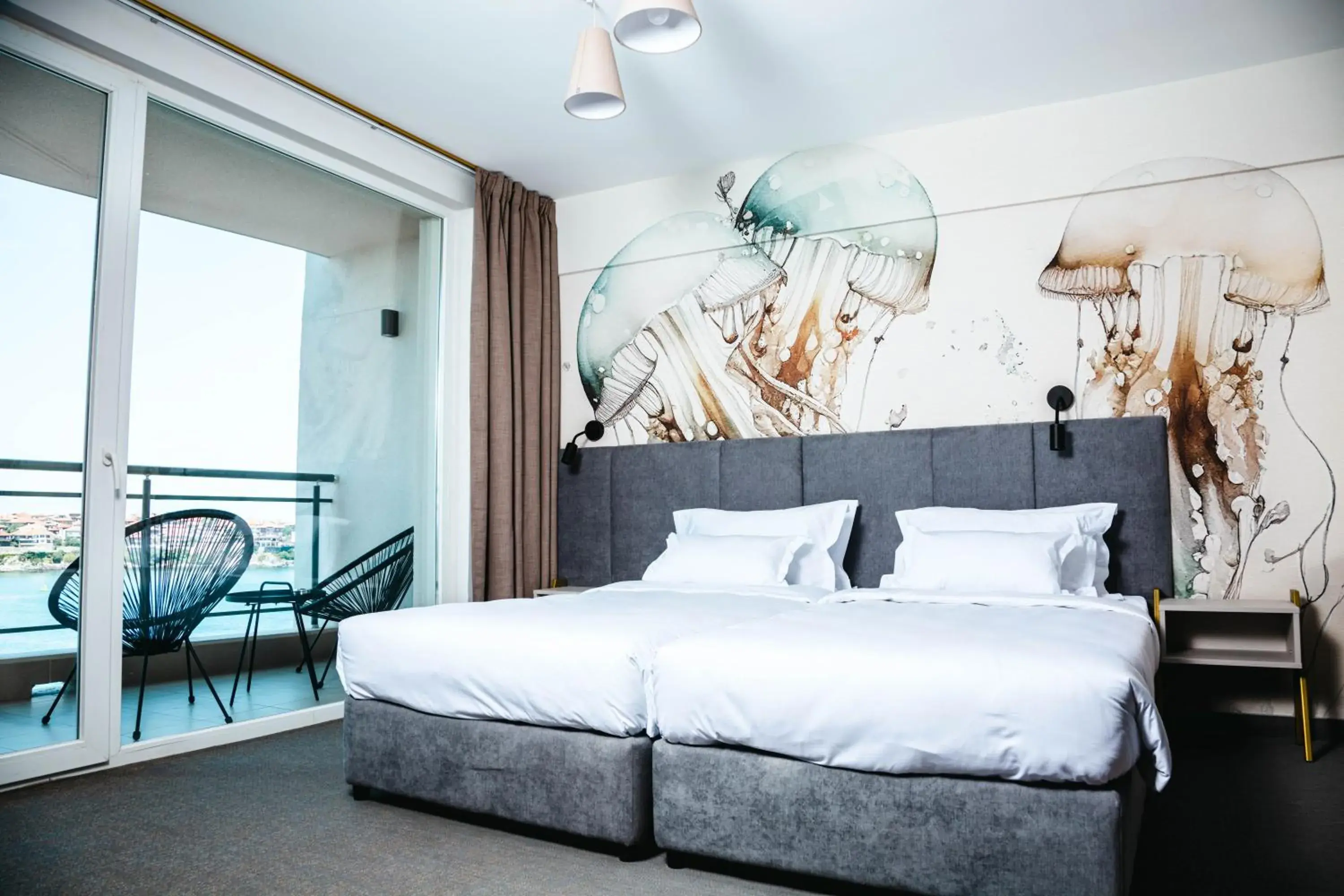 Two-Bedroom Apartment with Sea View - single occupancy in Hotel Antea - By The Sea Two-Bedroom Apartment with Sea View - single occupancy in Hotel Antea - By The Sea