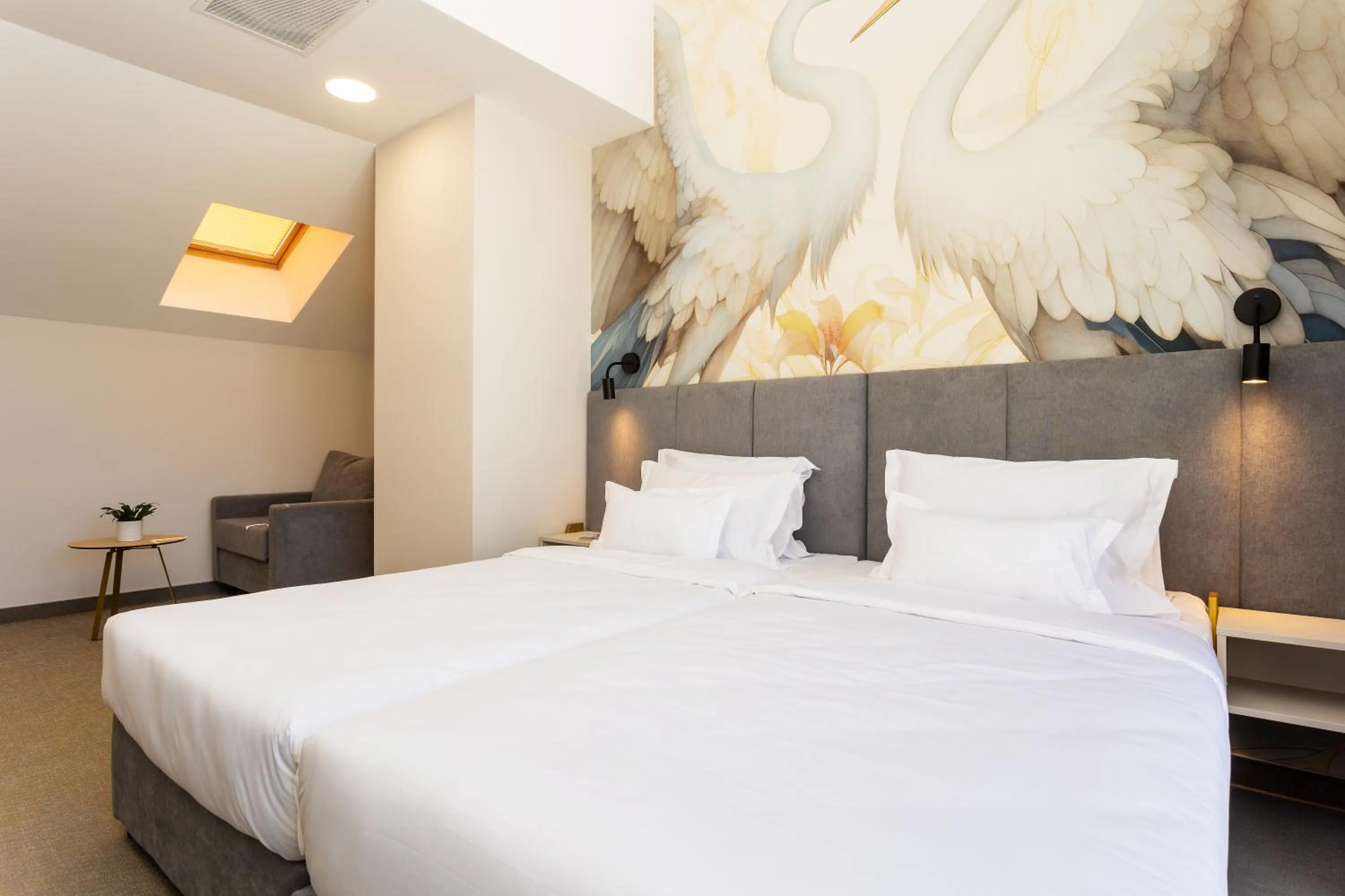 Bedroom, Bed in Hotel Antea - By The Sea