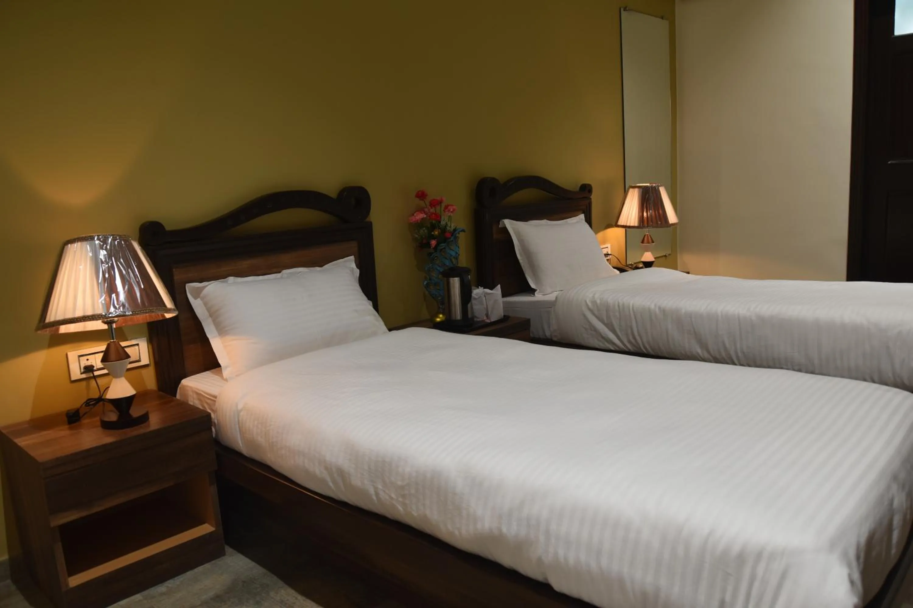 Bed in Jaipur Hotel New - Heritage Hotel