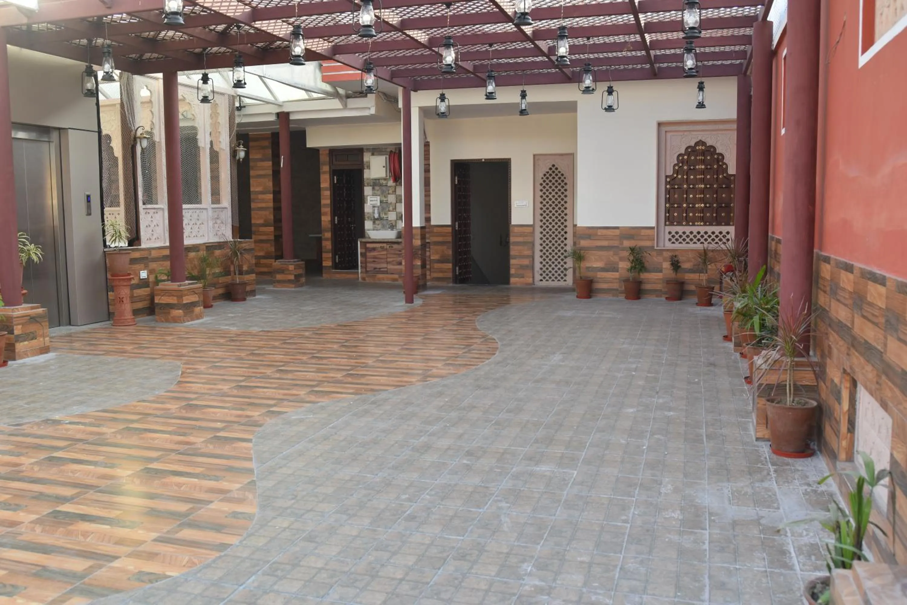 Balcony/Terrace in Jaipur Hotel New - Heritage Hotel