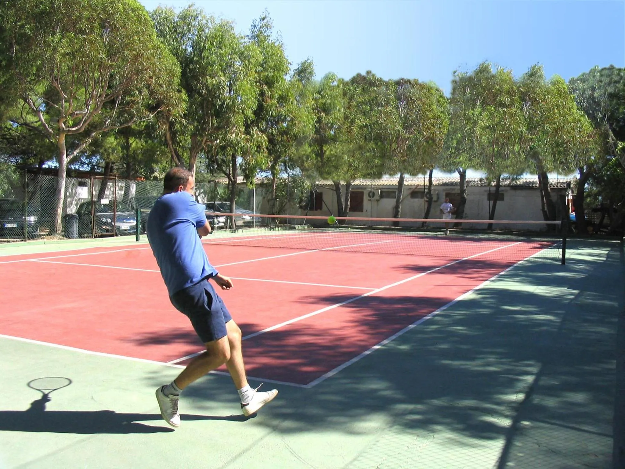 Tennis court in Hotel Gabbiano Beach