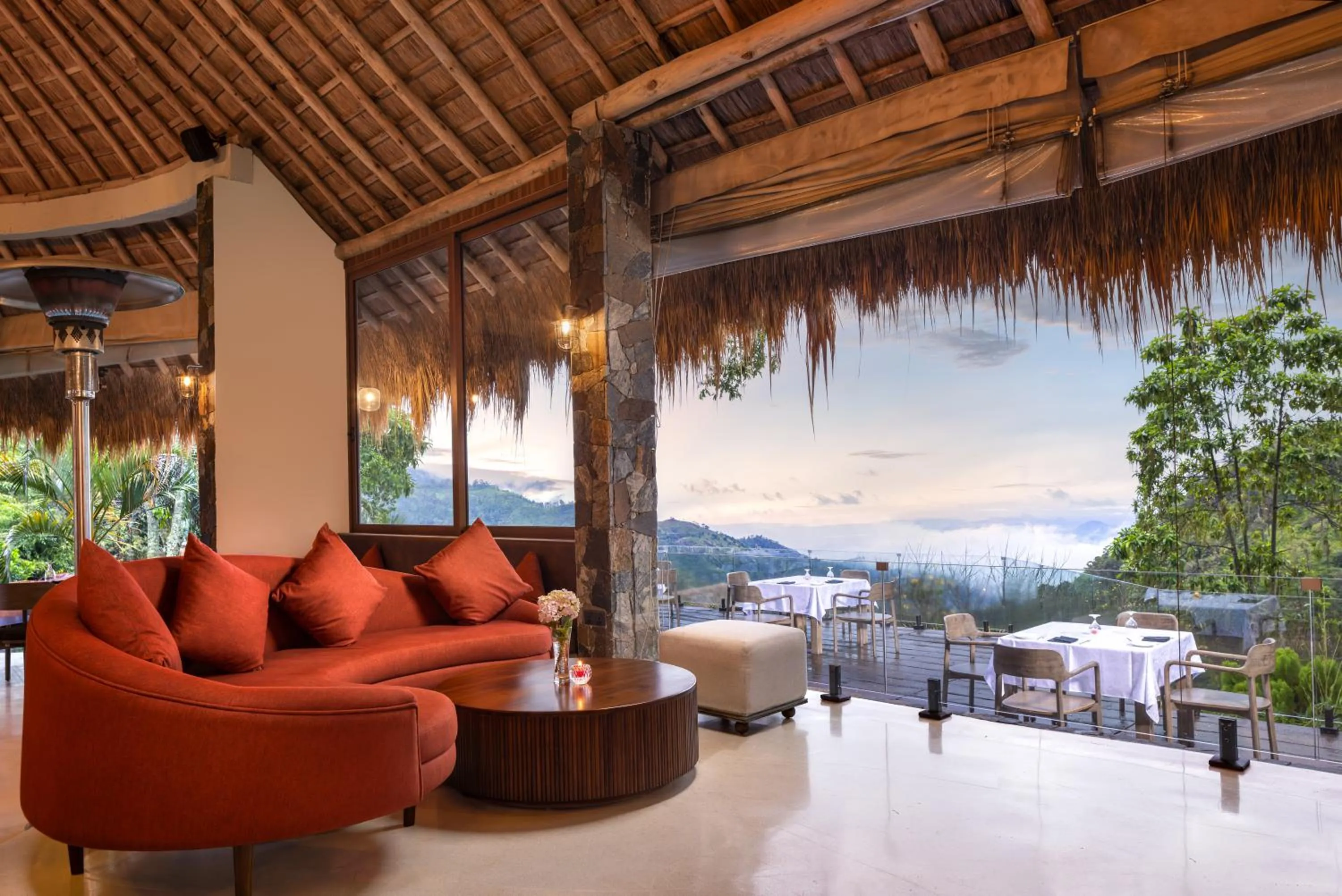 Restaurant/places to eat in 98 Acres Resort & Spa