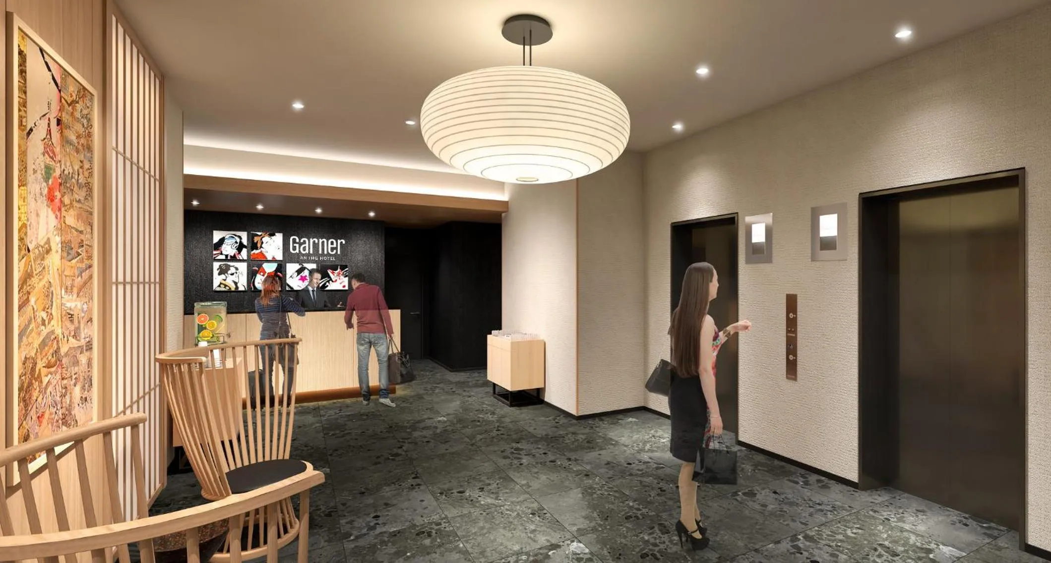 Property building in Garner Hotel Osaka Honmachi Midosuji by IHG