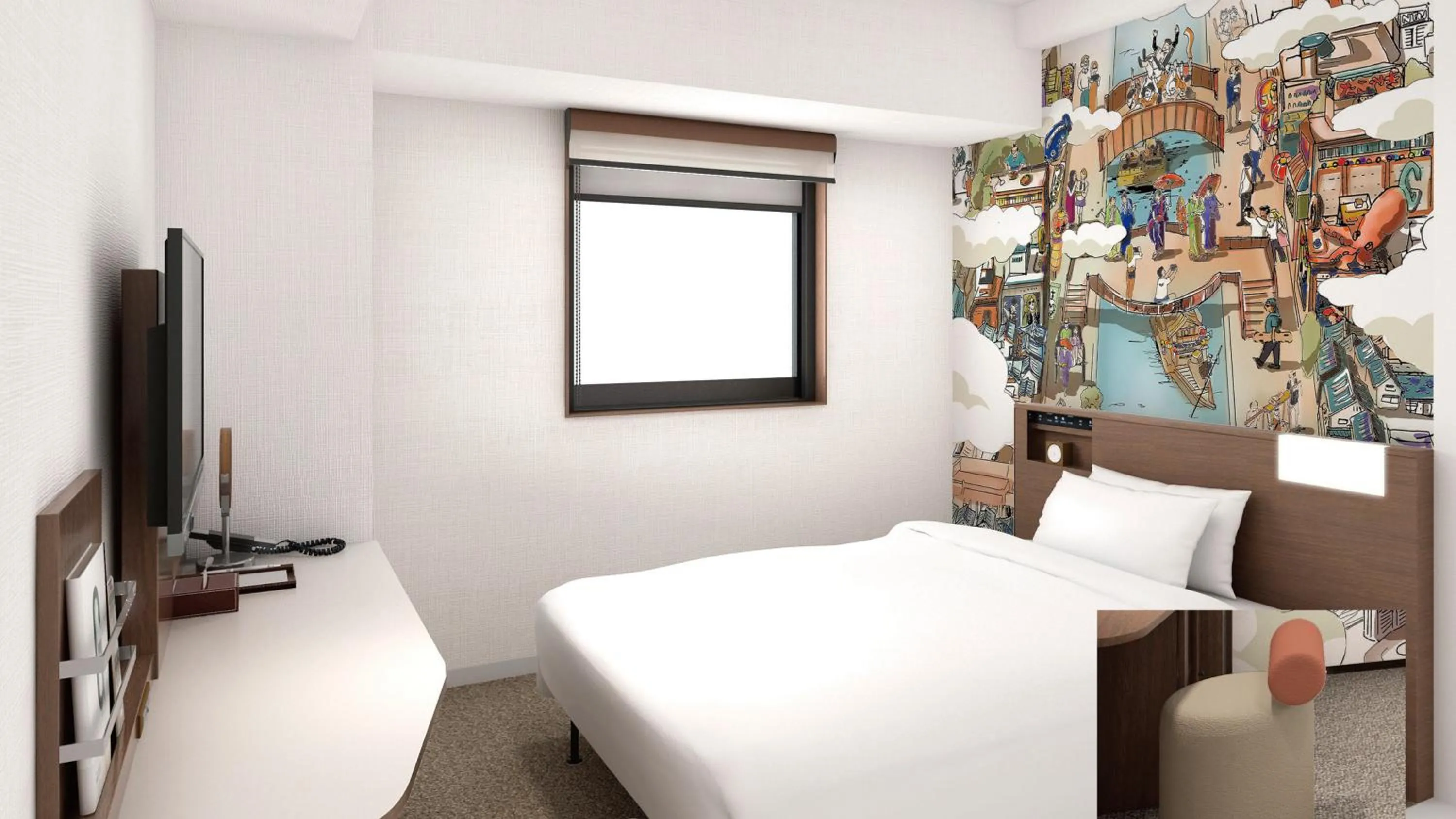 Photo of the whole room, Bed in Garner Hotel Osaka Honmachi Midosuji by IHG