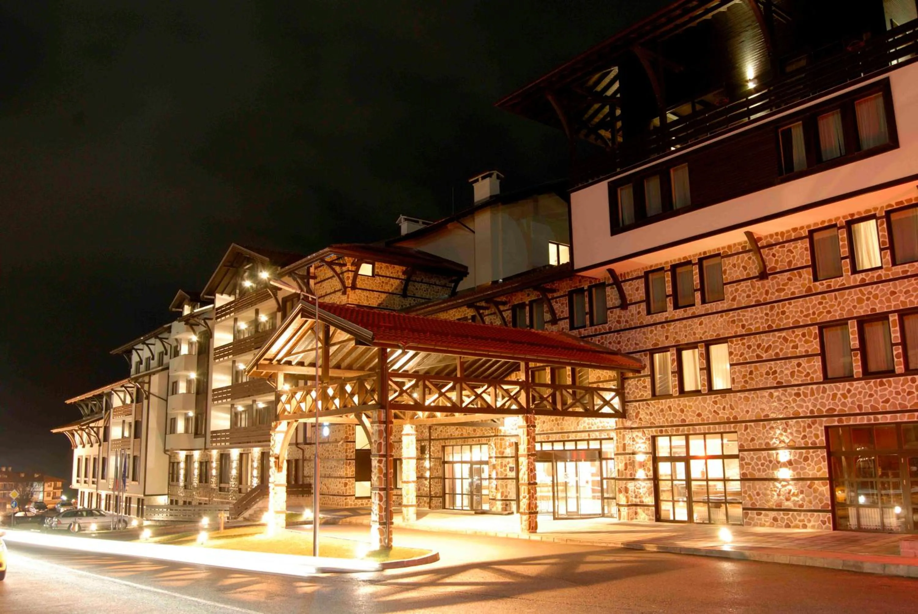 Facade/entrance in Lion Bansko Hotel