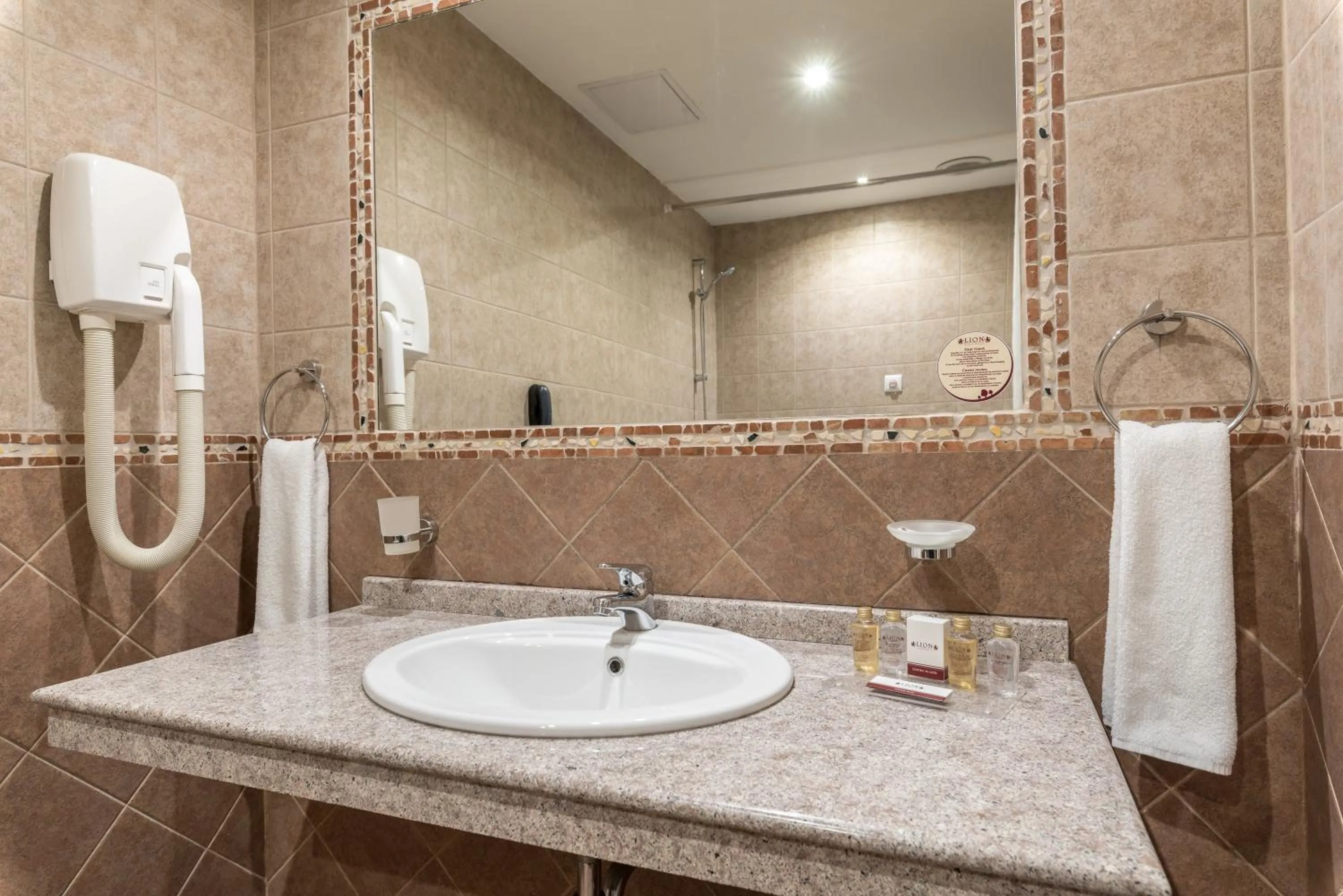 Bathroom in Lion Bansko Hotel