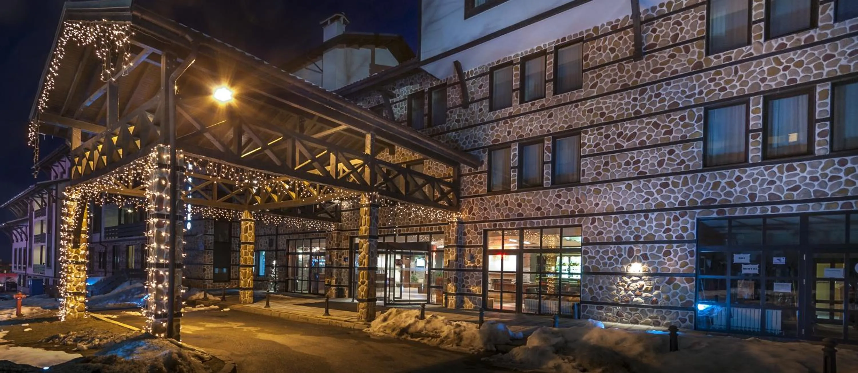 Facade/entrance in Lion Bansko Hotel