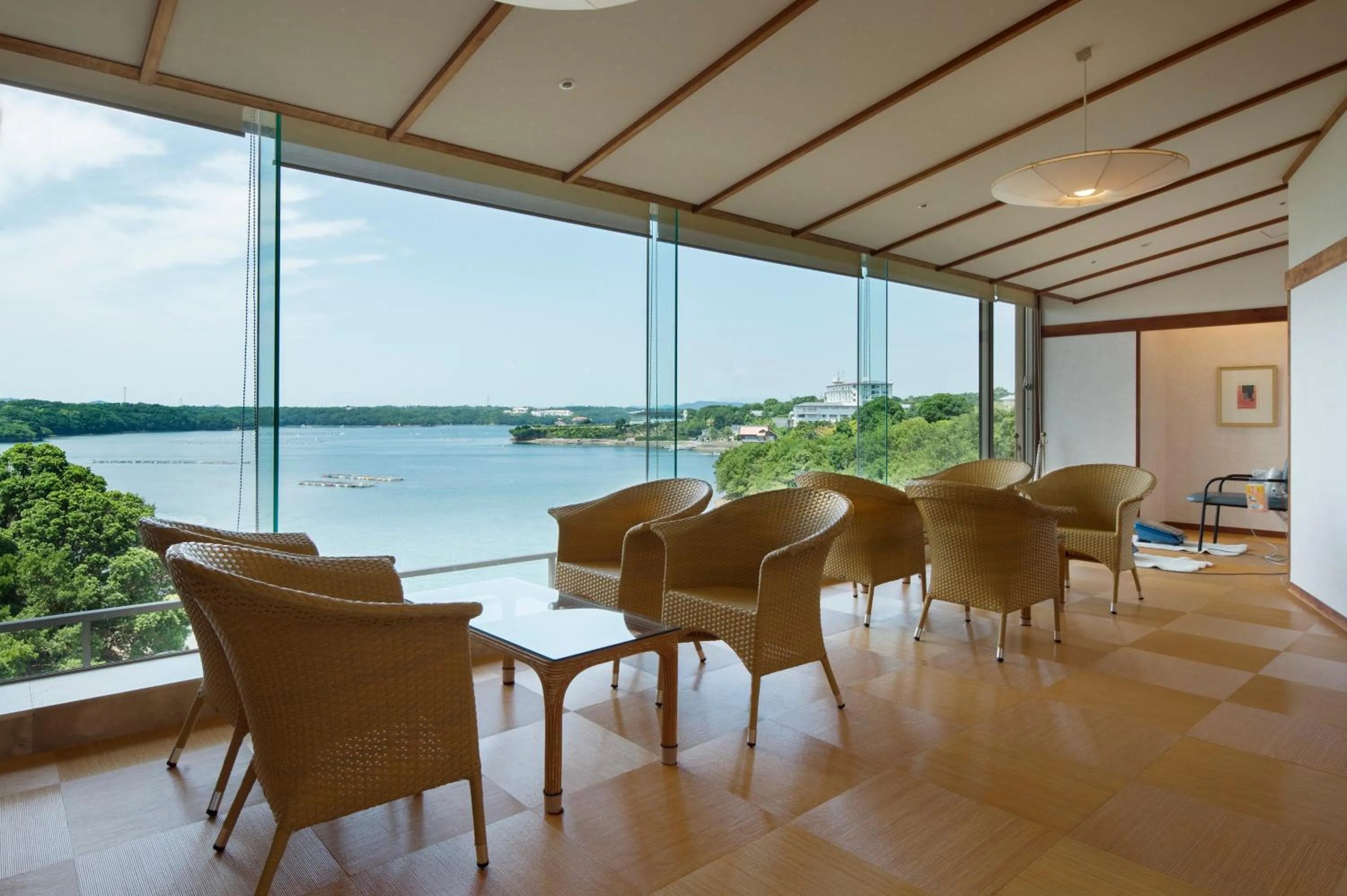 Natural landscape in Kashikojima Hojoen