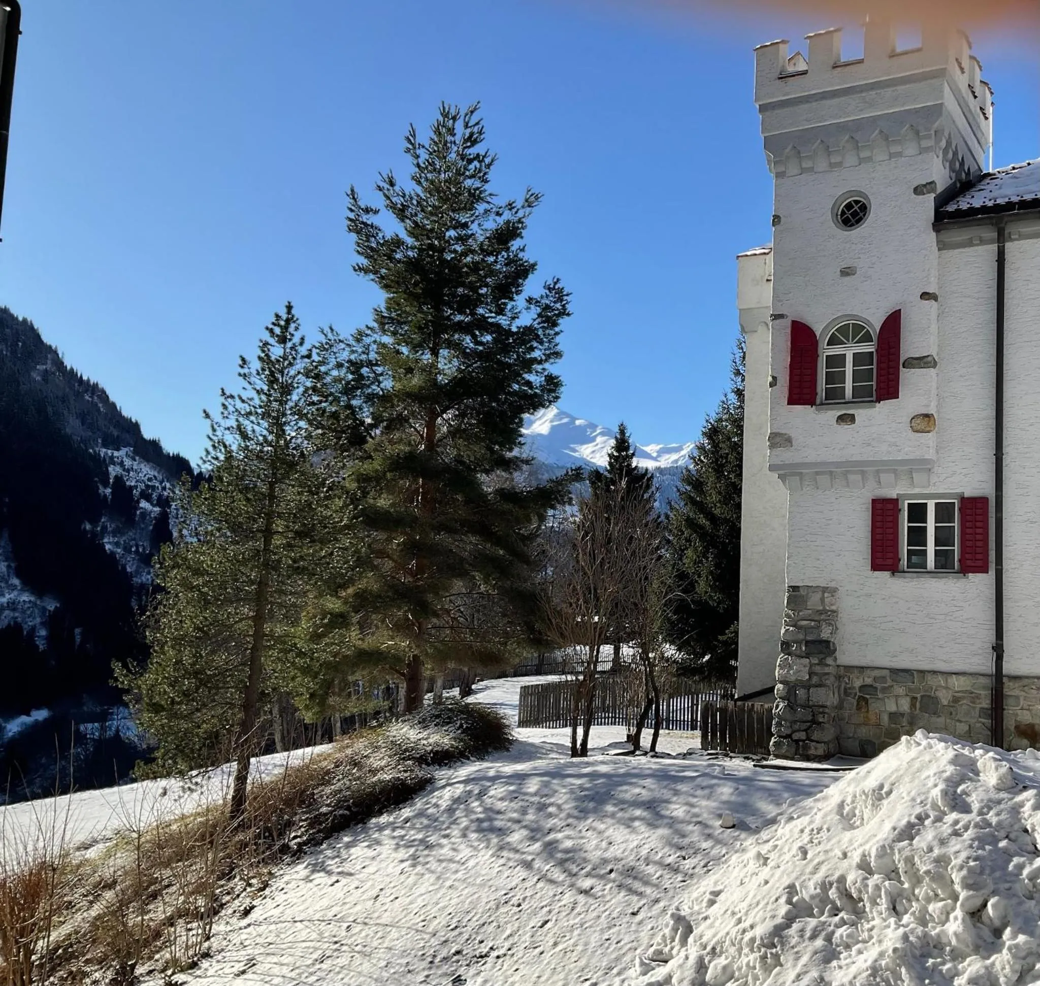 Winter in Disentiserhof