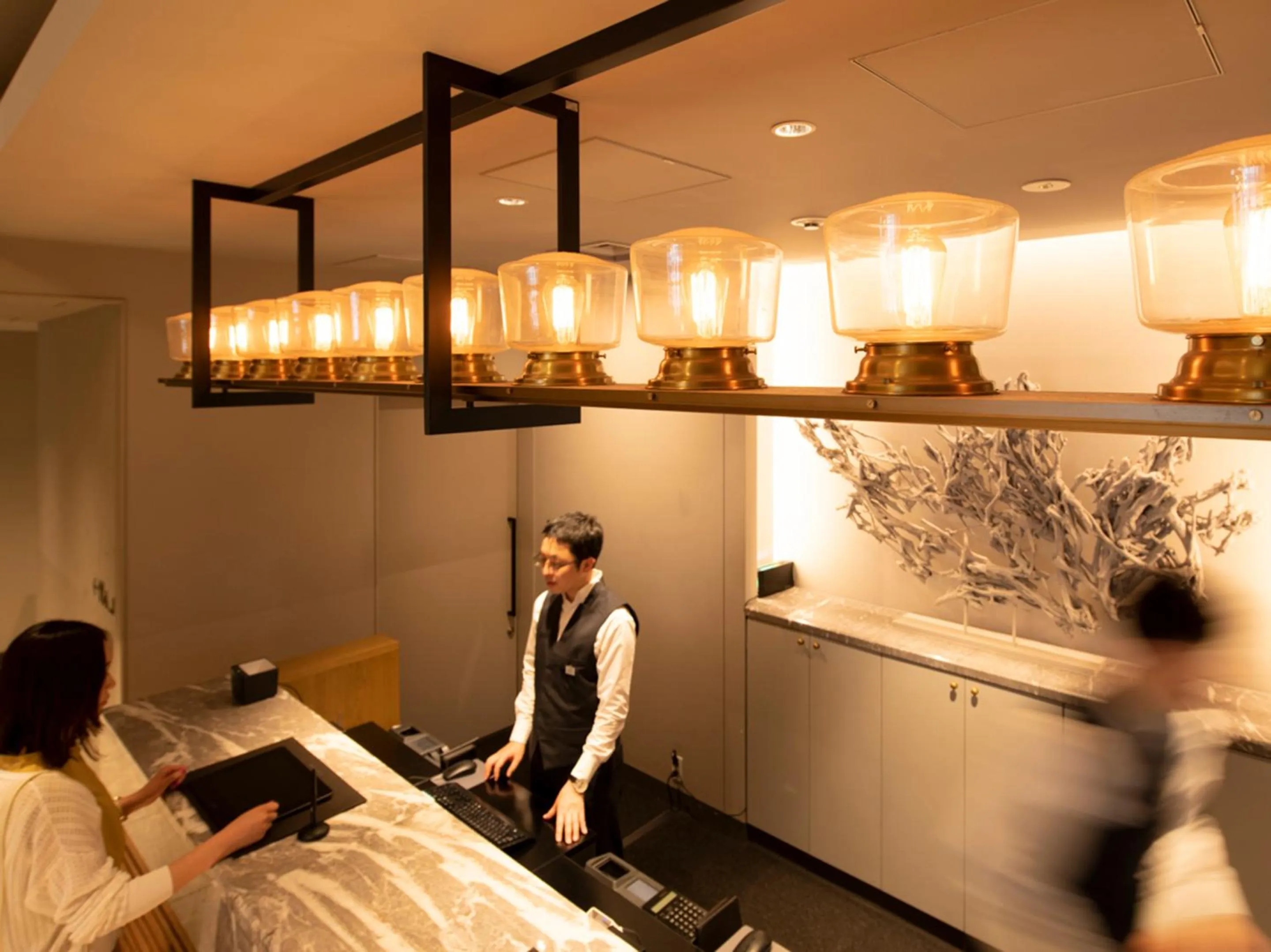 Decorative detail in Mitsui Garden Hotel Otemachi - Tokyo