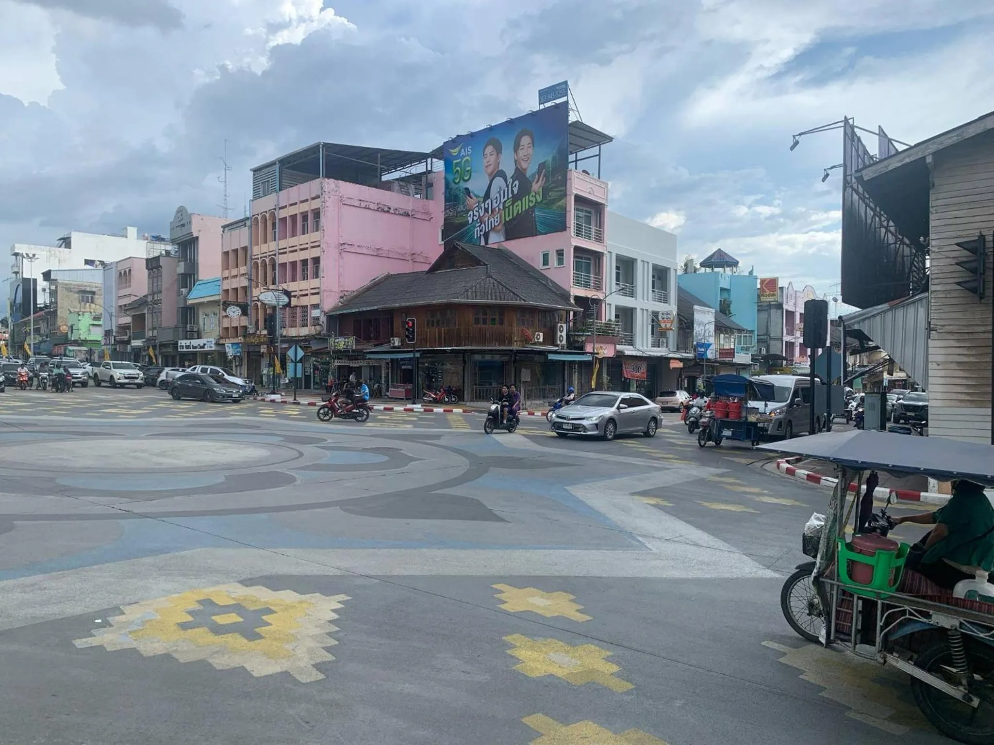 City view in S2S Queen Trang Hotel