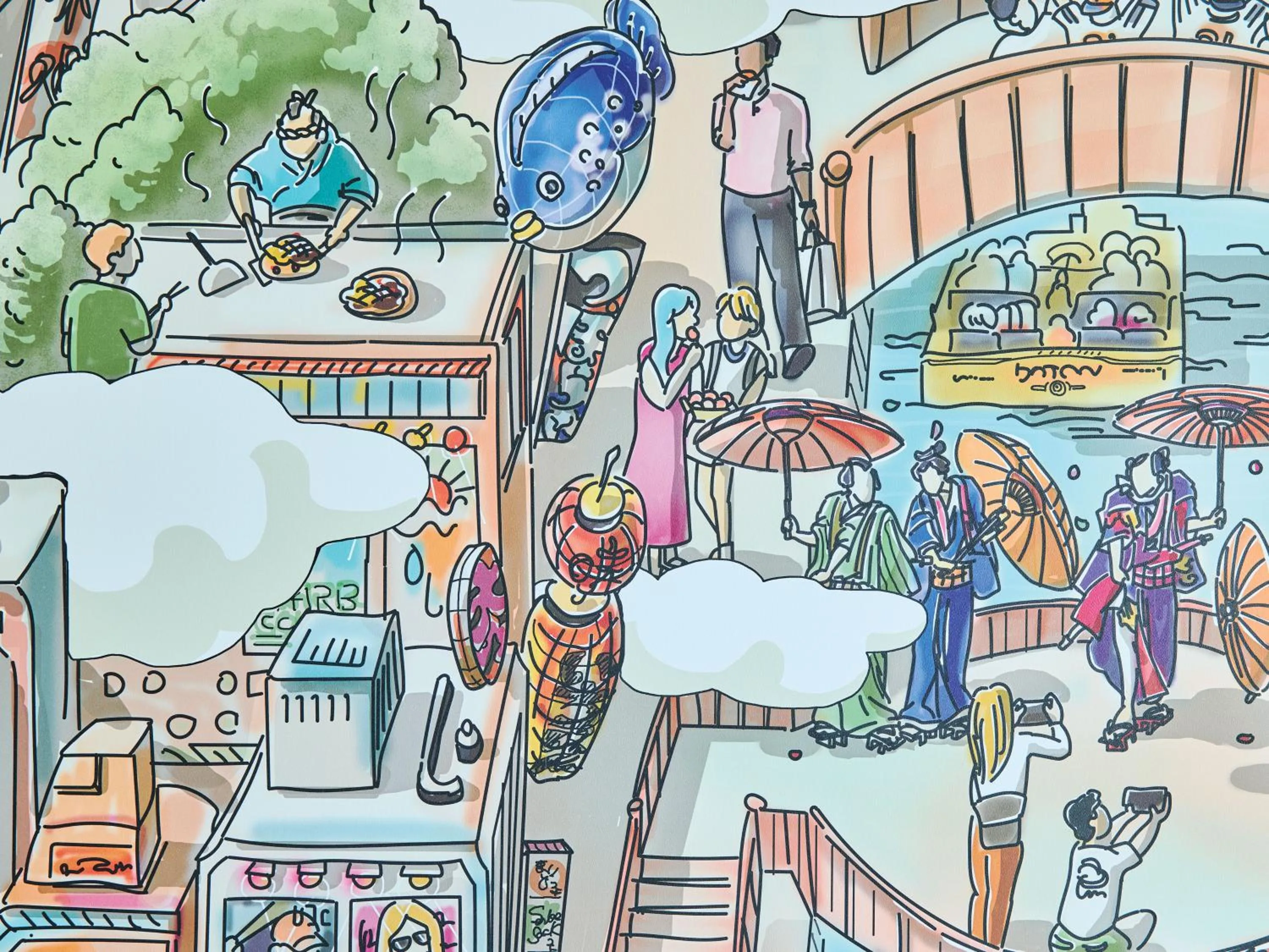 Decorative detail in Garner Hotel Osaka Honmachi Kita Semba by IHG