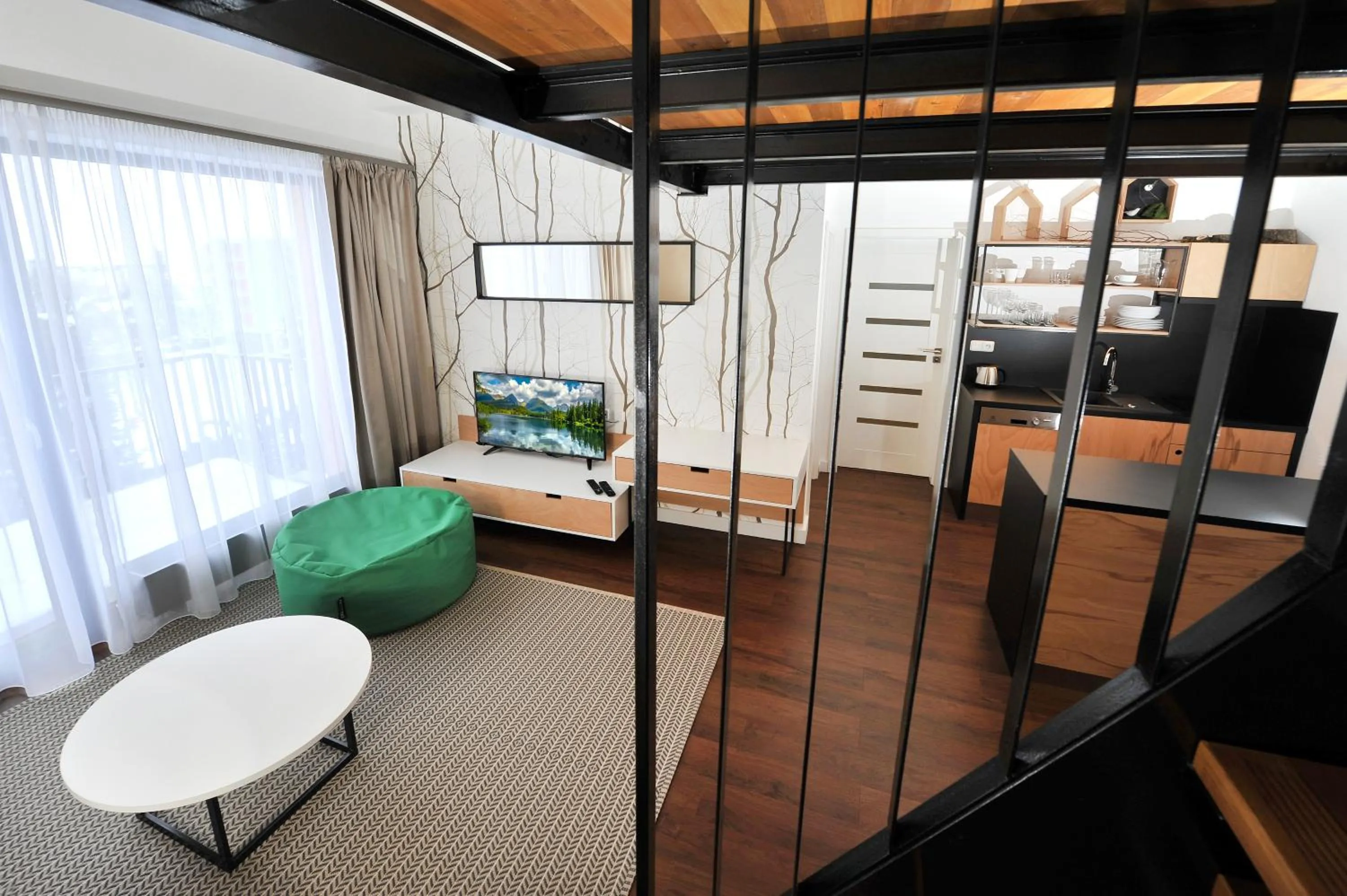 Living room, Bed in APLEND Vila Olívia