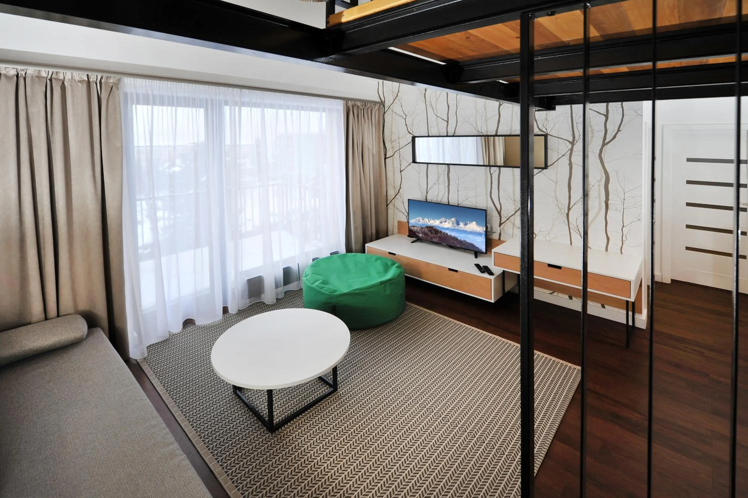 Living room, Bed in APLEND Vila Olívia