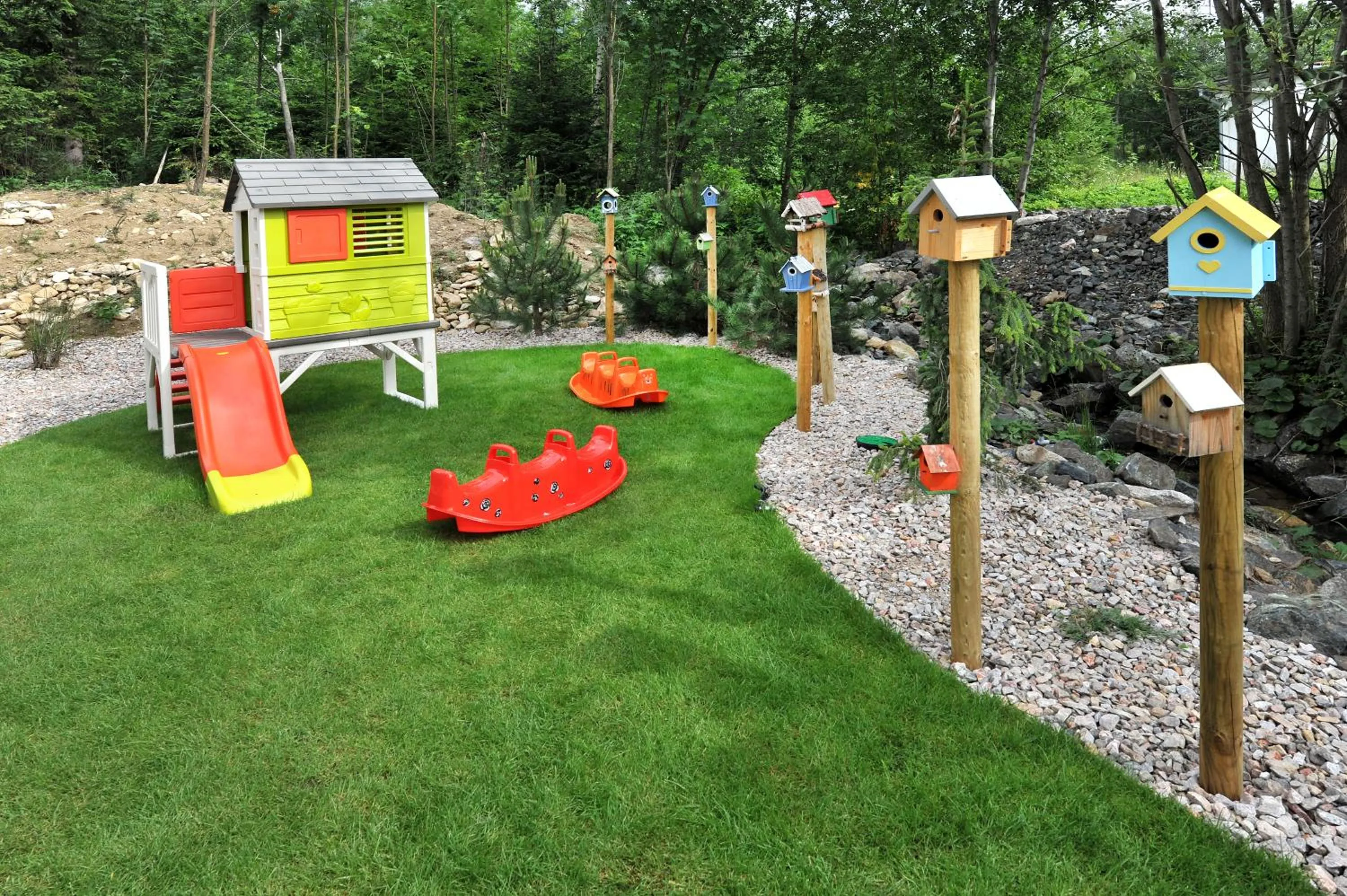 Children play ground in APLEND Vila Olívia