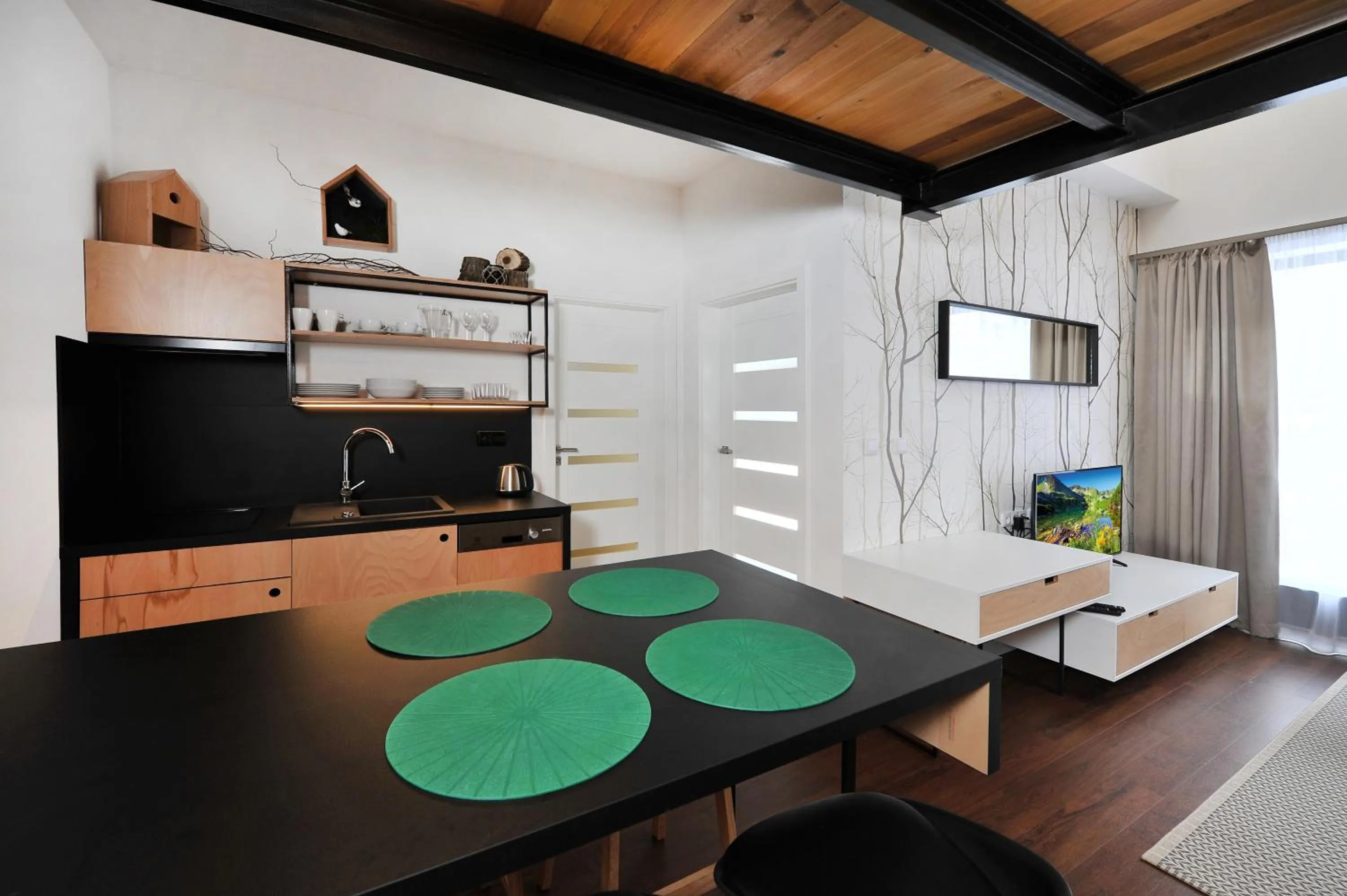 Living room in APLEND Vila Olívia